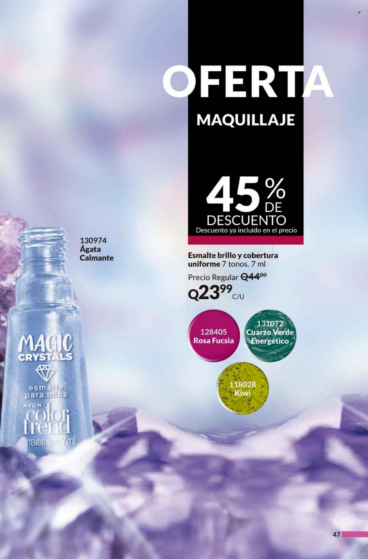 Catálogo Avon. Página 47