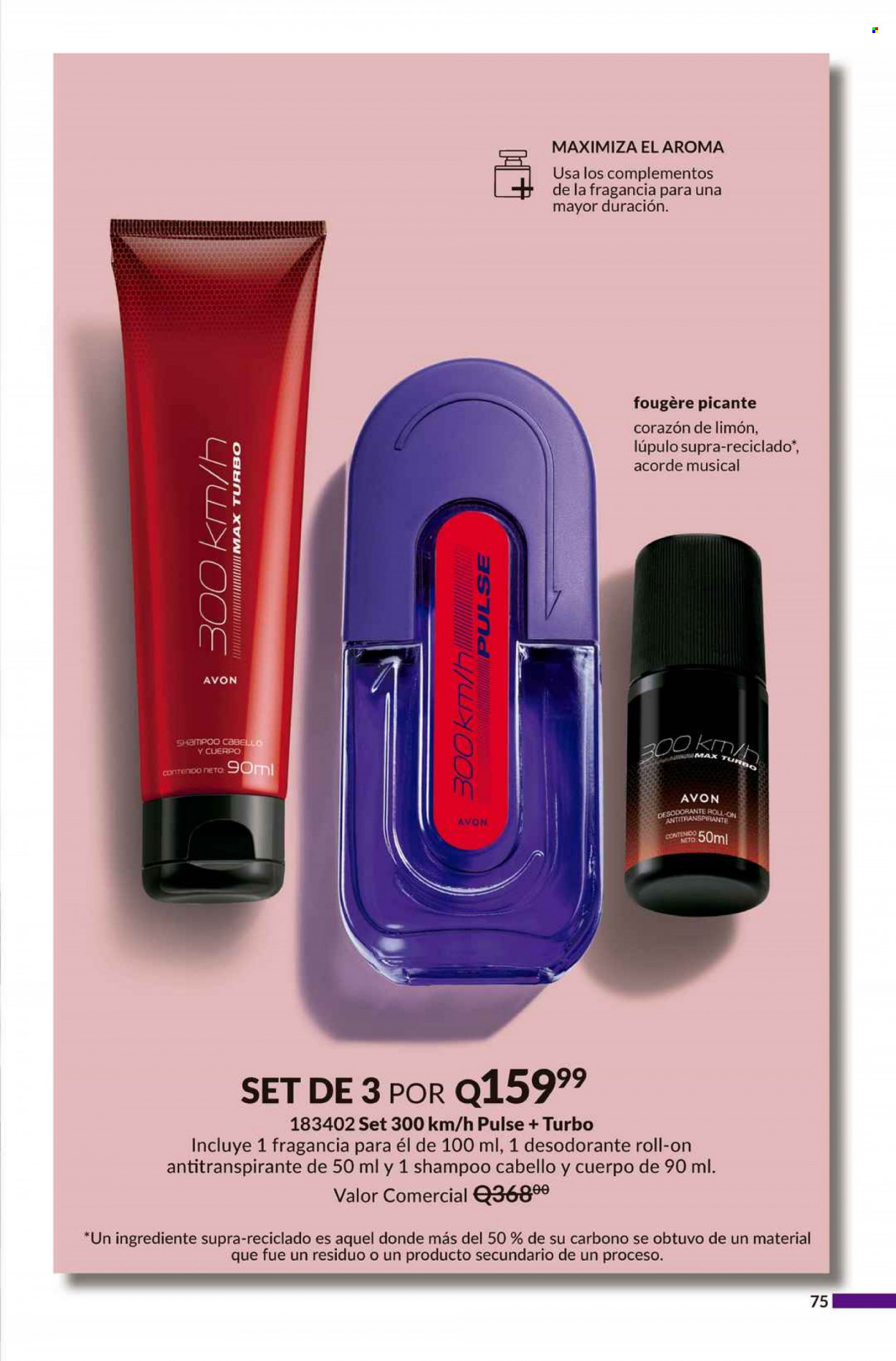 Catálogo Avon. Página 75