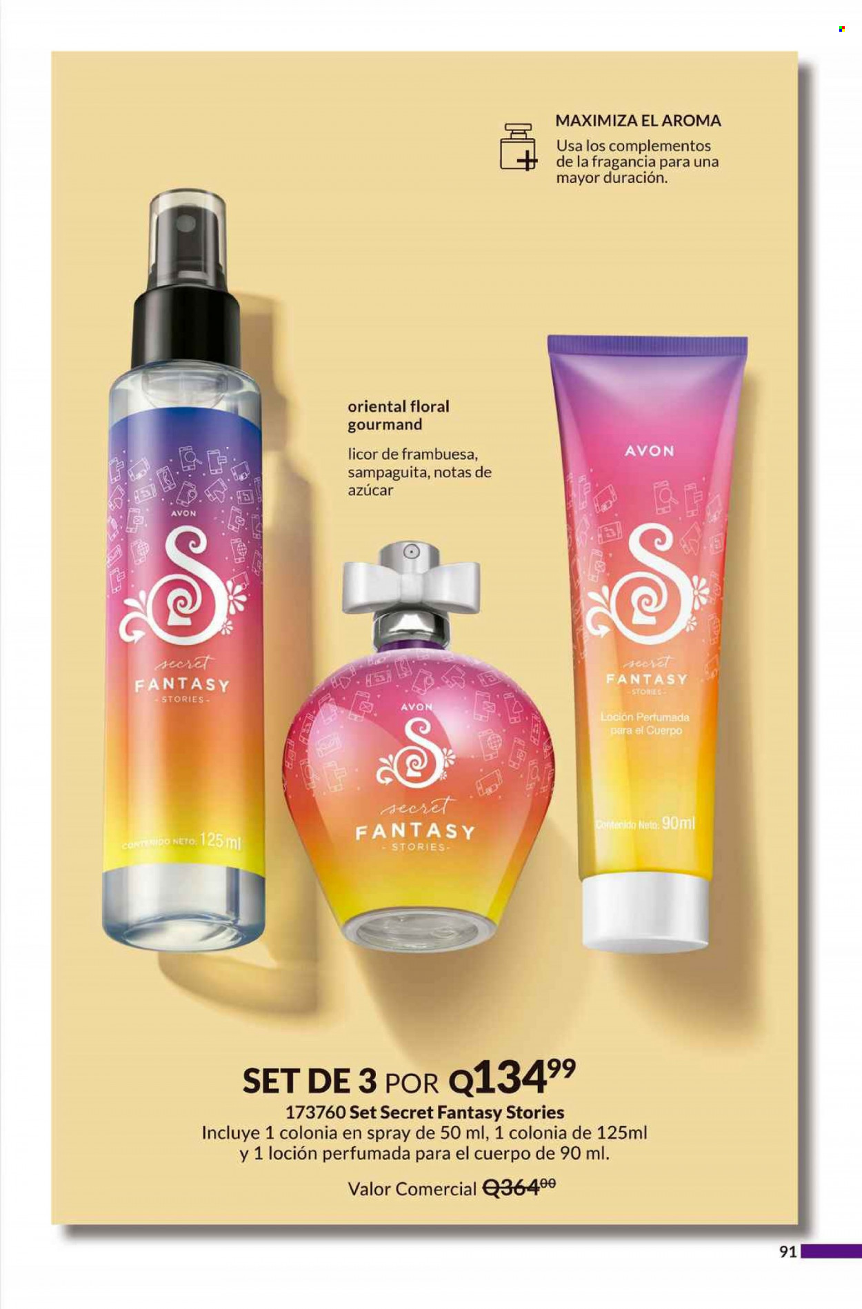 Catálogo Avon. Página 91