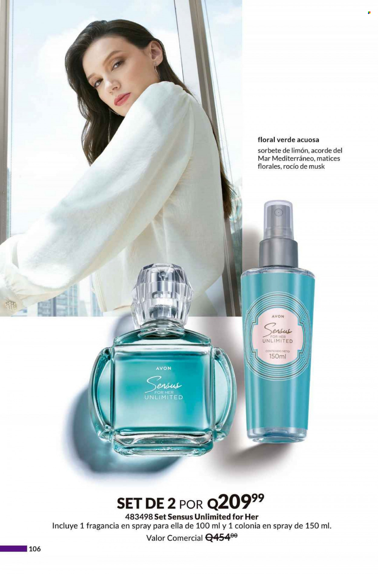 Catálogo Avon. Página 106