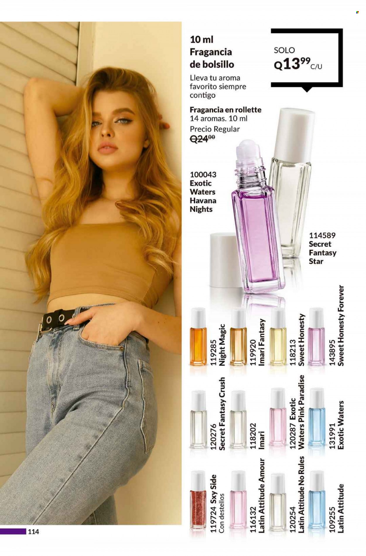 Catálogo Avon. Página 114