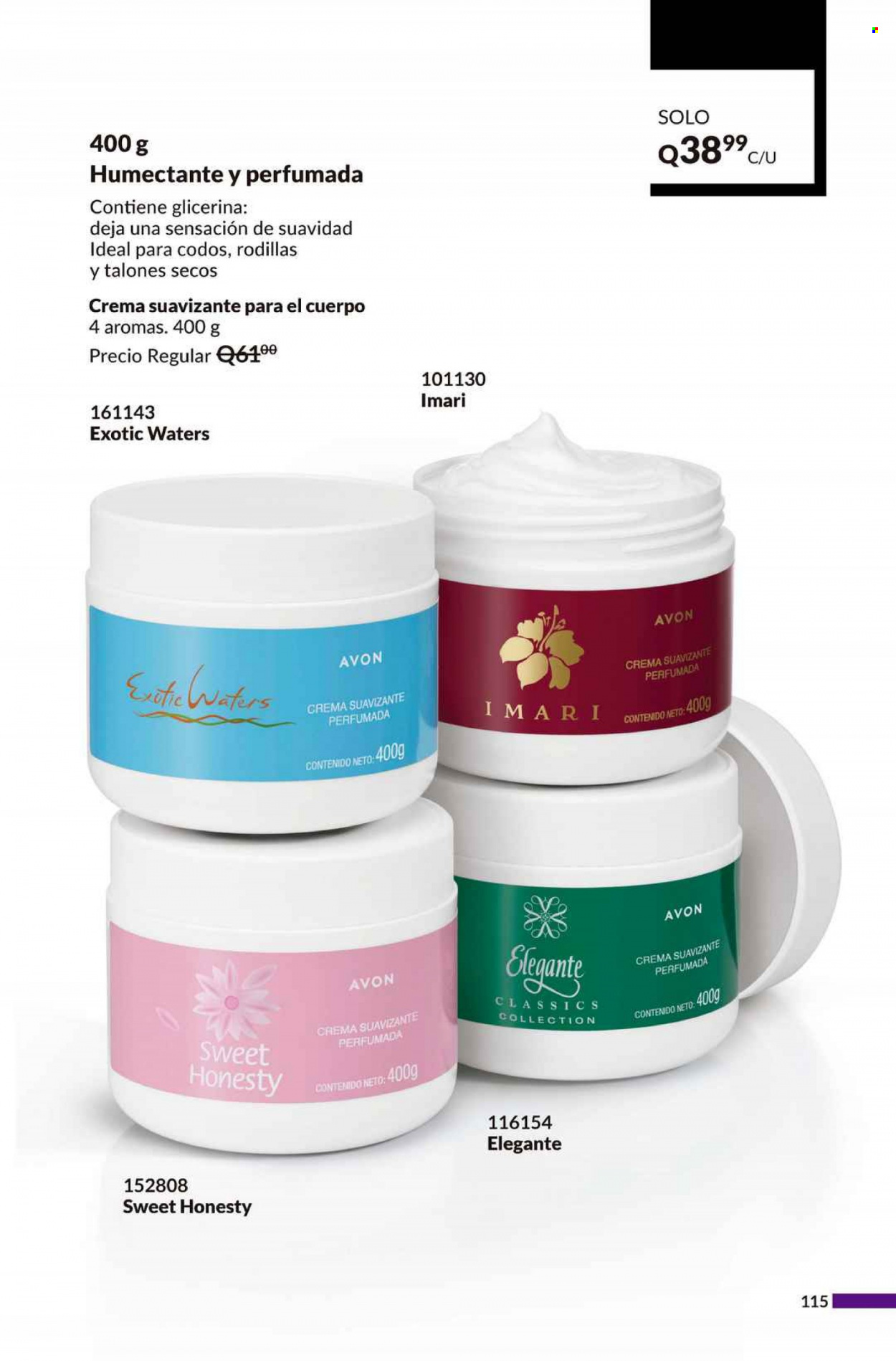 Catálogo Avon. Página 115