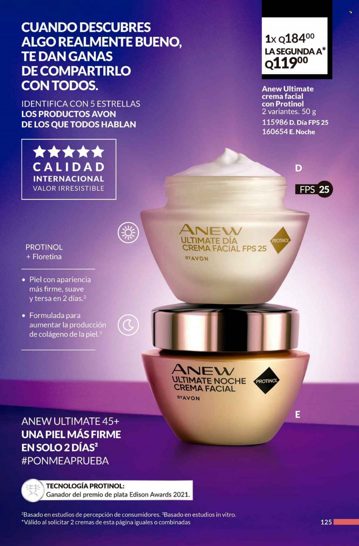 Catálogo Avon. Página 125