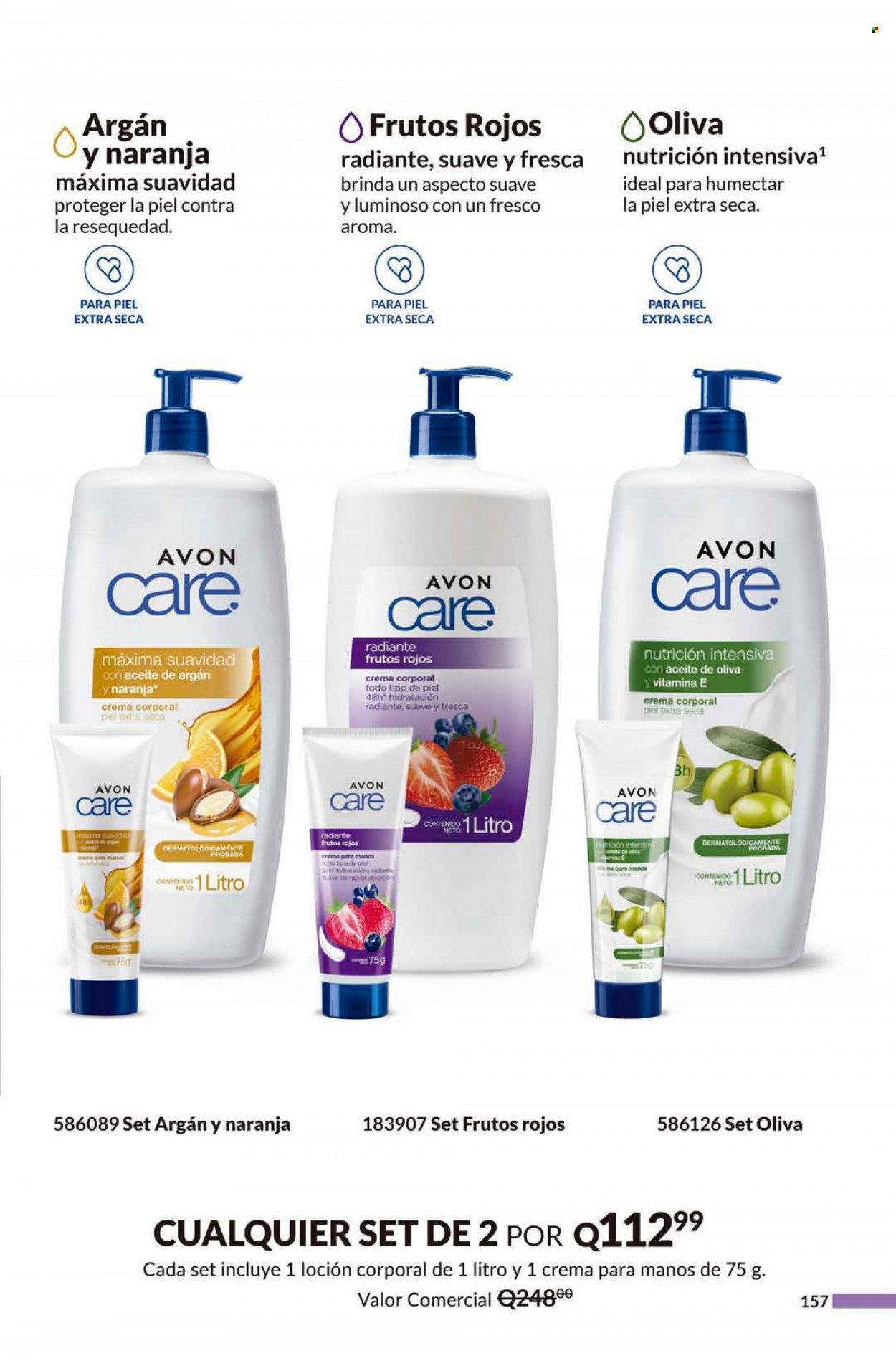 Catálogo Avon. Página 157