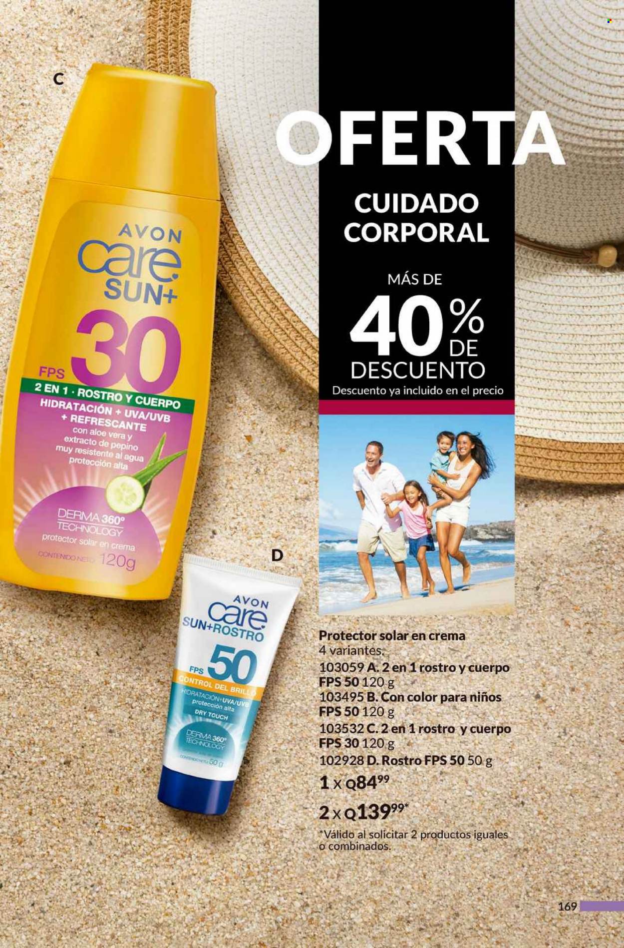 Catálogo Avon. Página 169