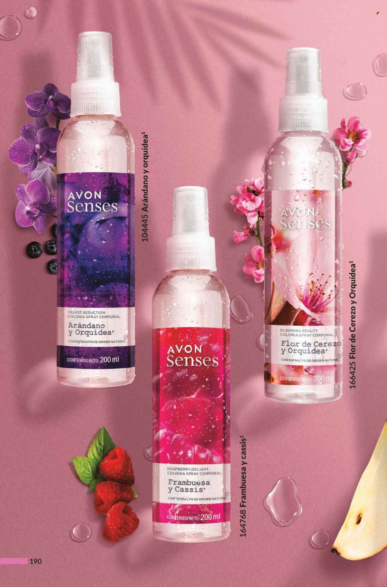 Catálogo Avon. Página 190