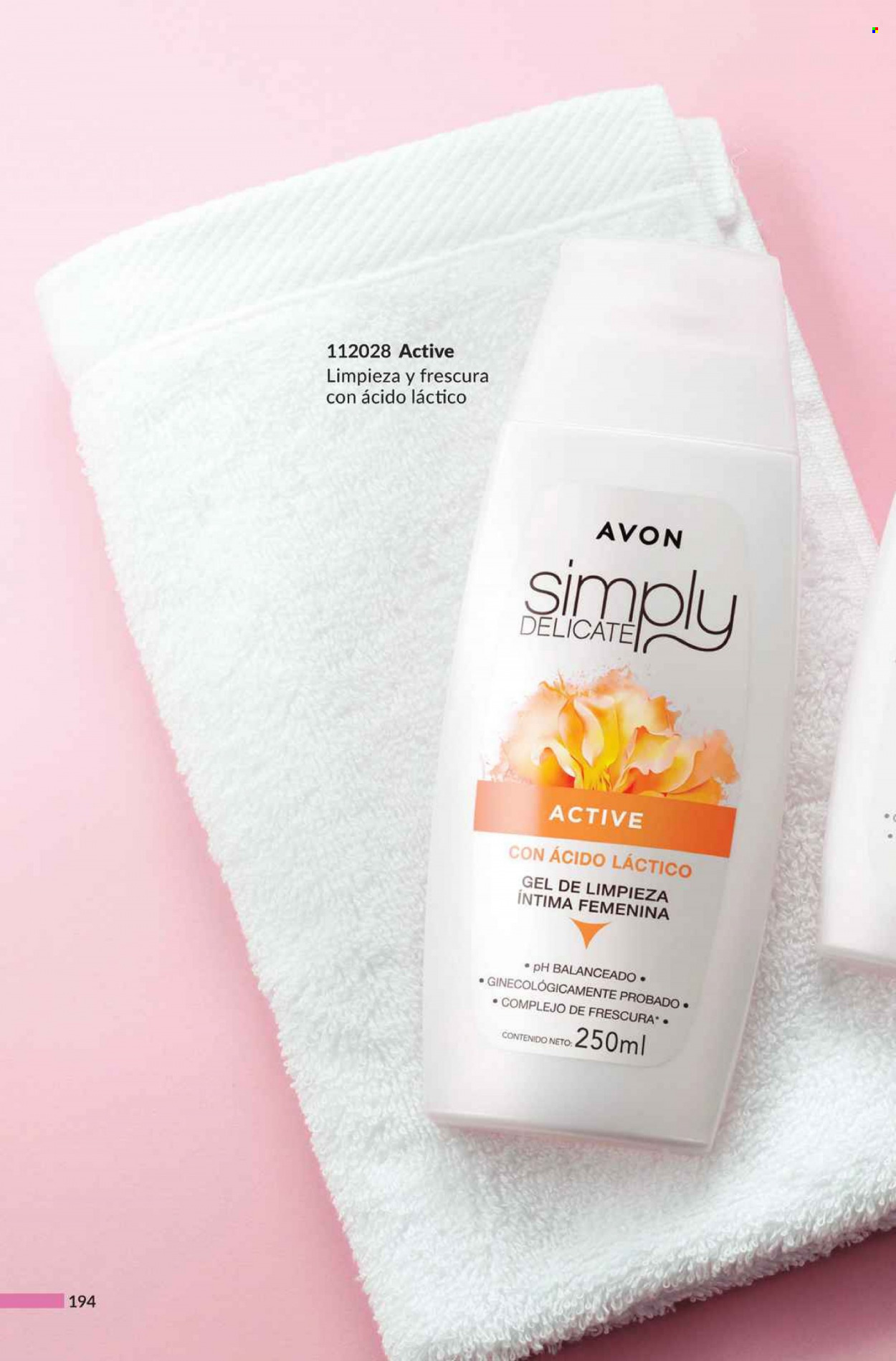 Catálogo Avon. Página 194