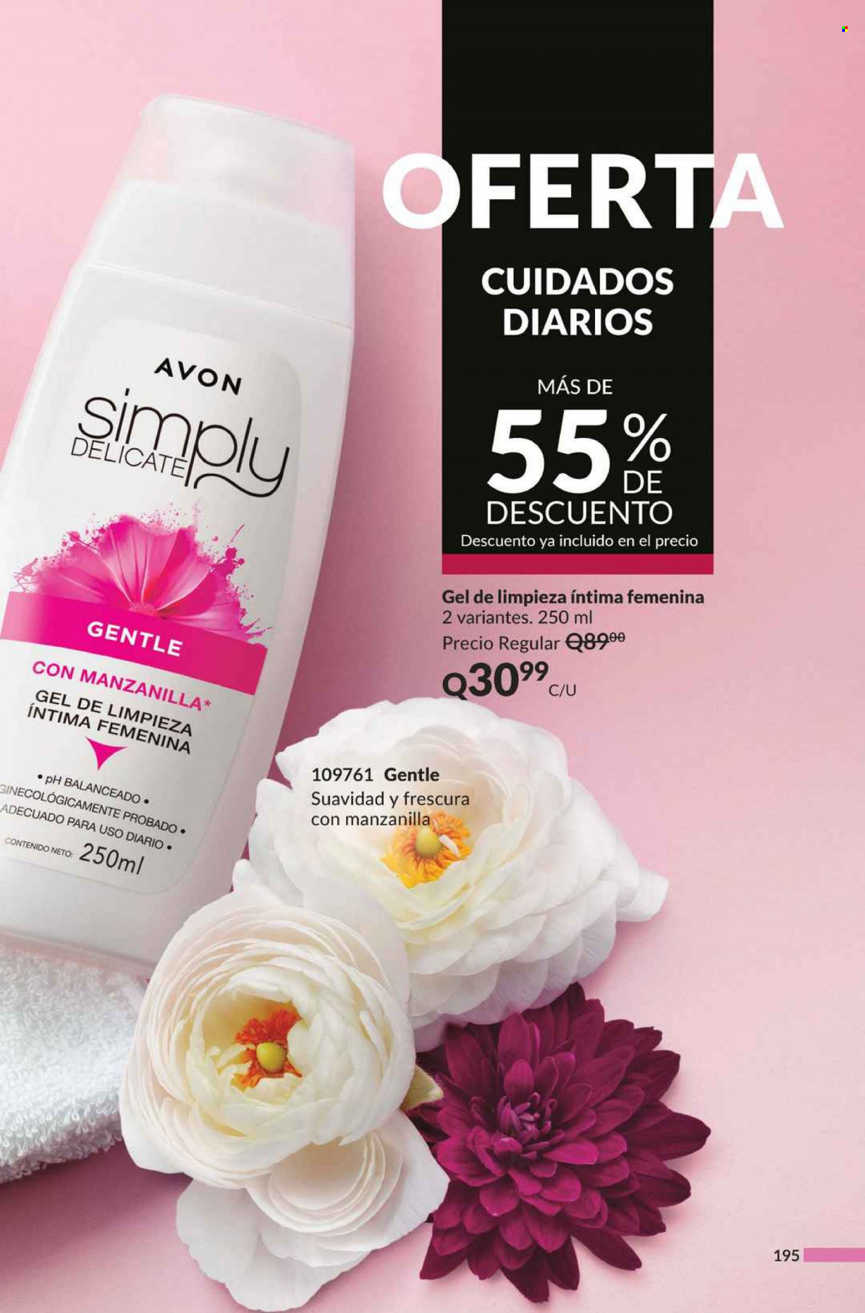 Catálogo Avon. Página 195