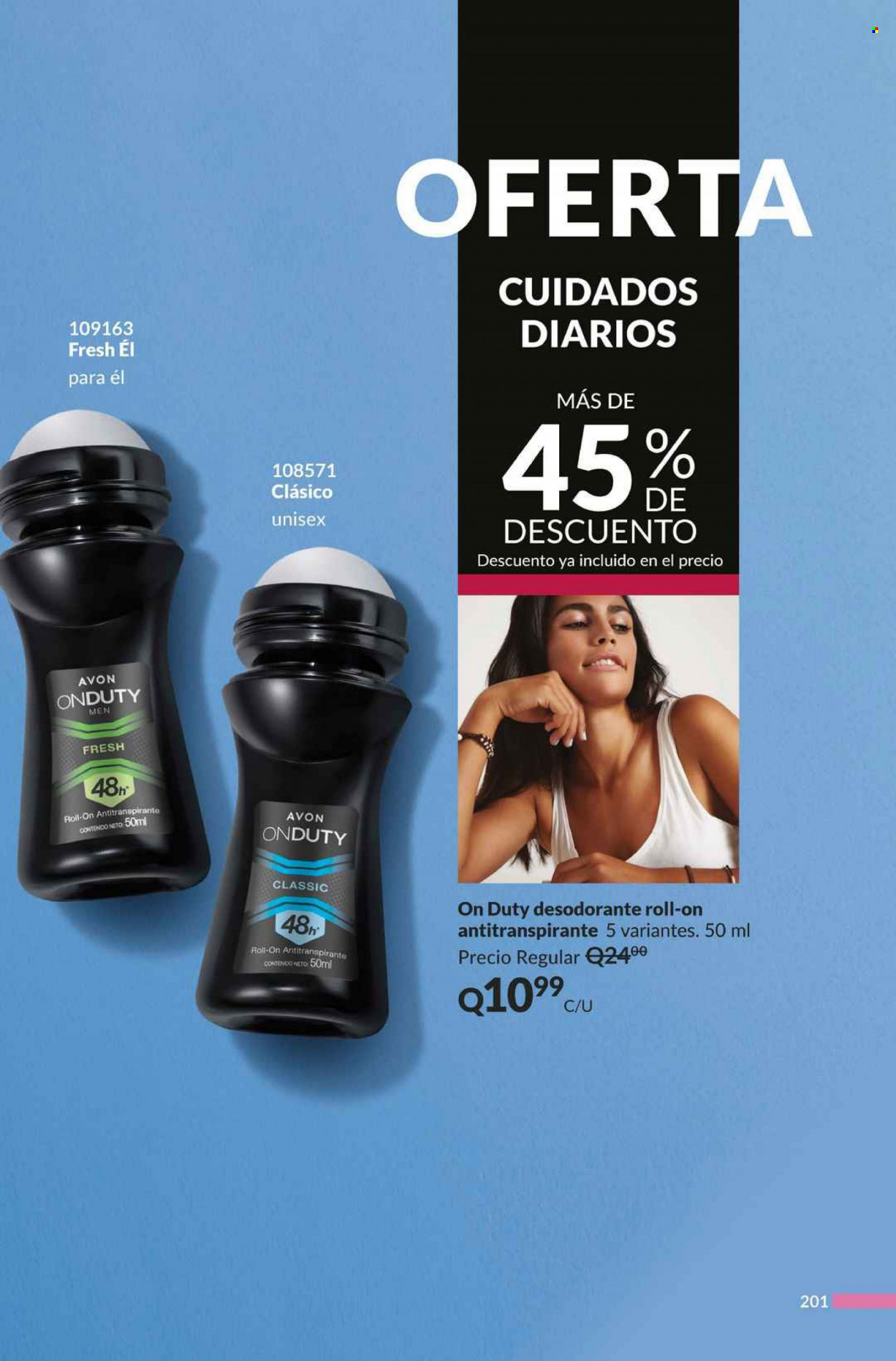 Catálogo Avon. Página 201