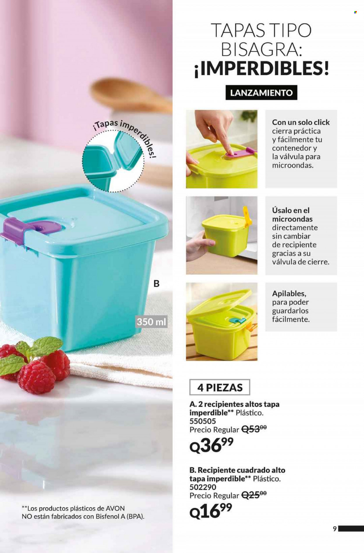 Catálogo Avon. Página 9
