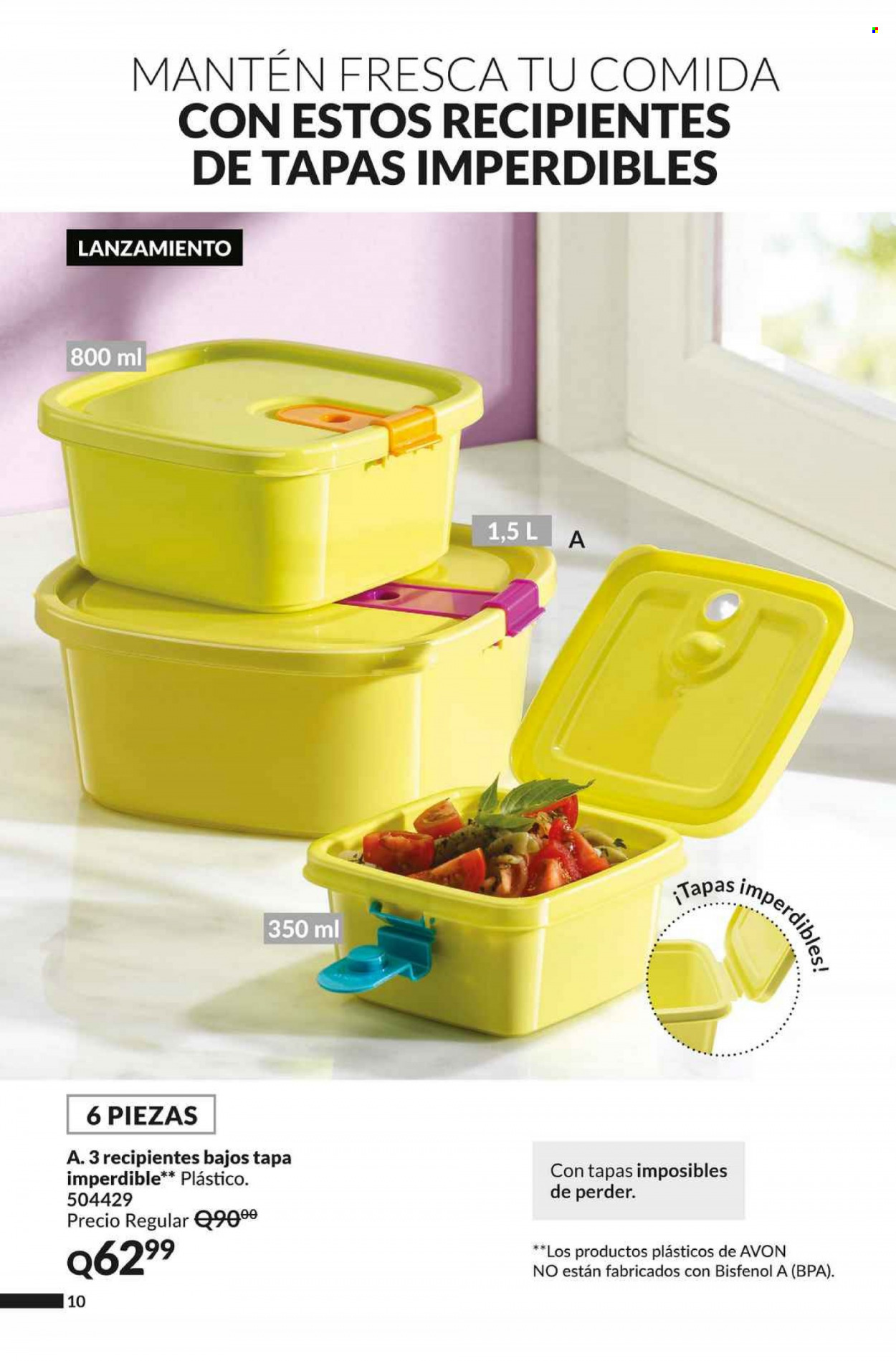 Catálogo Avon. Página 10