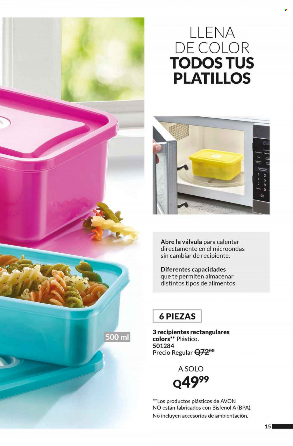 Catálogo Avon. Página 15