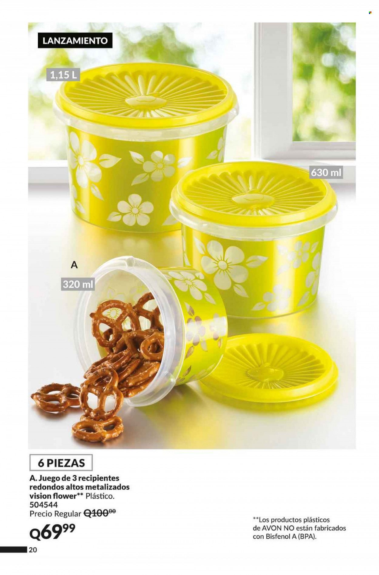 Catálogo Avon. Página 20