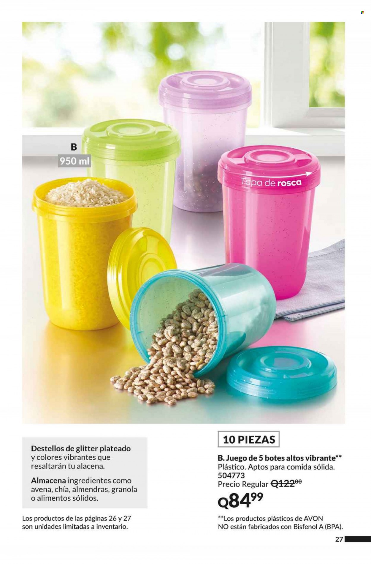 Catálogo Avon. Página 27