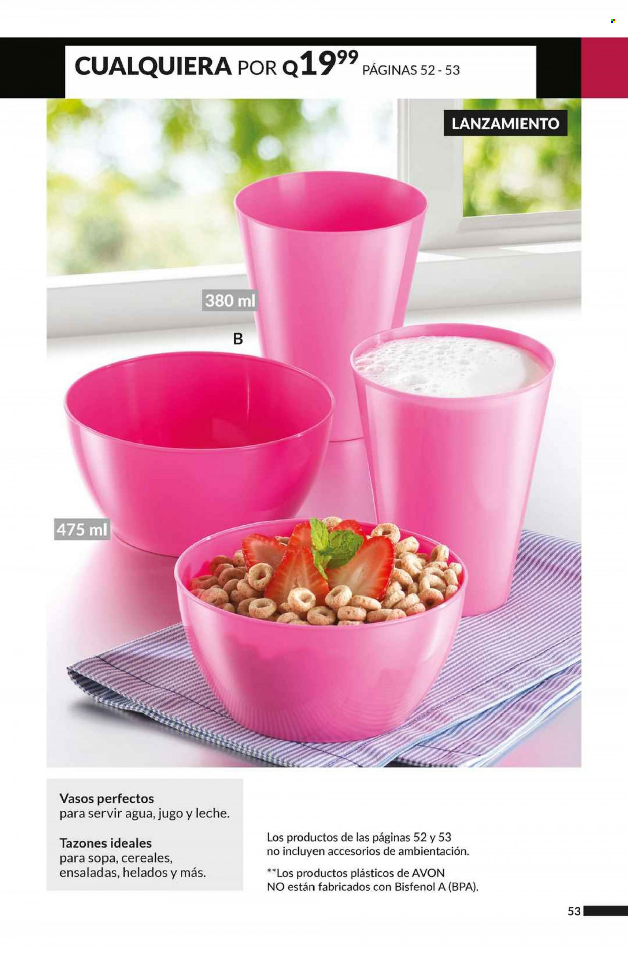 Catálogo Avon. Página 53