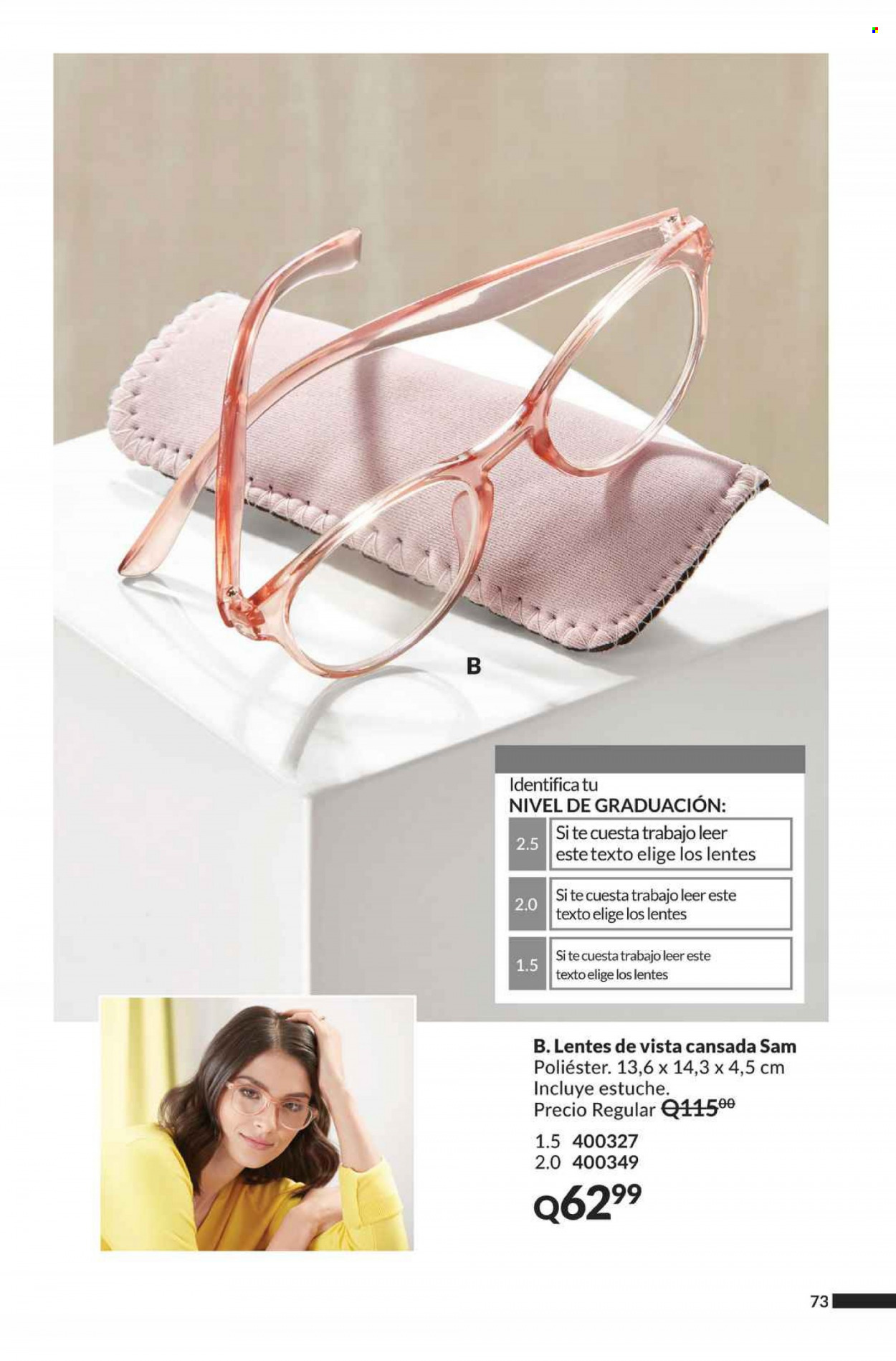 Catálogo Avon. Página 73