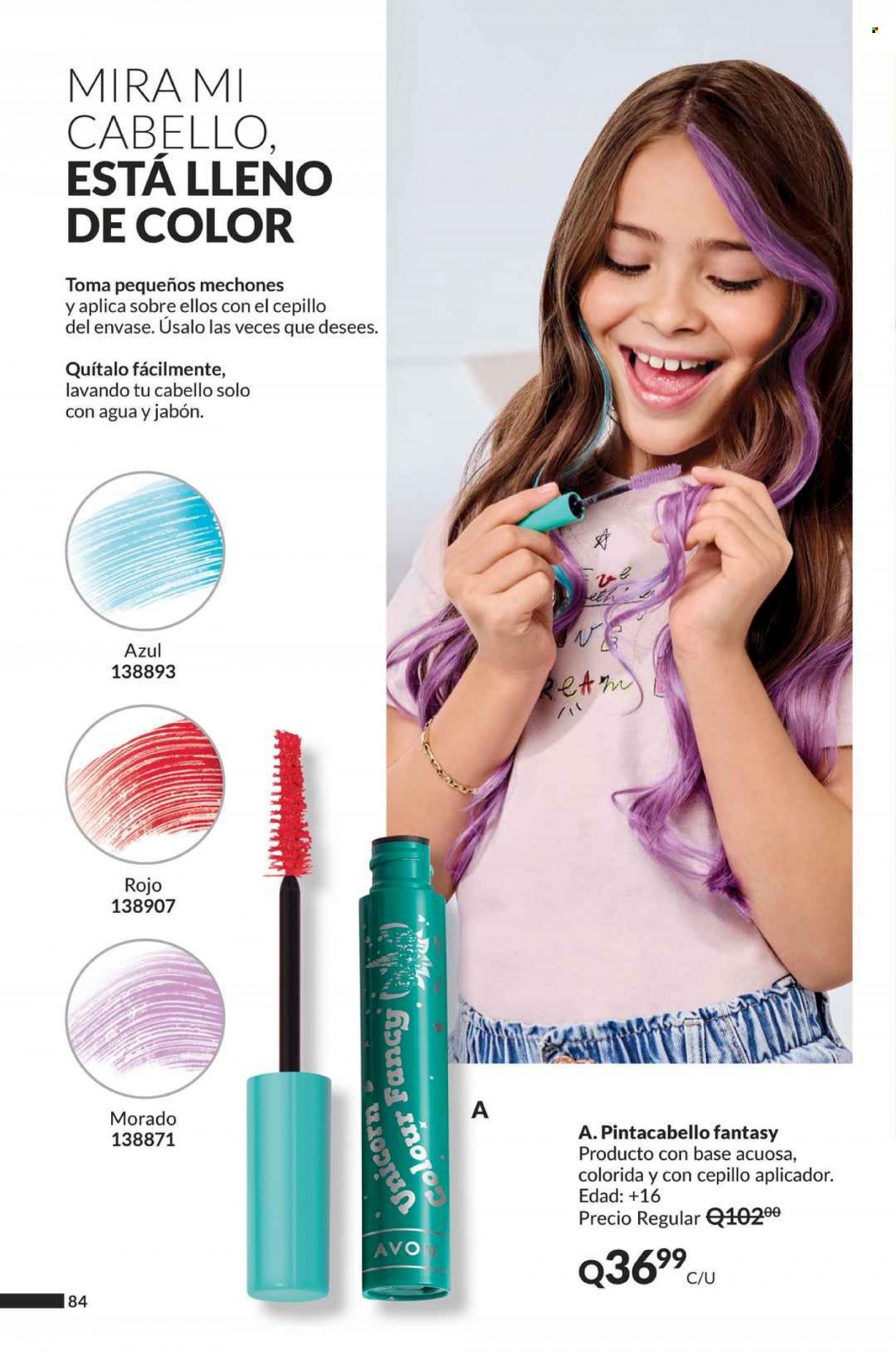 Catálogo Avon. Página 84