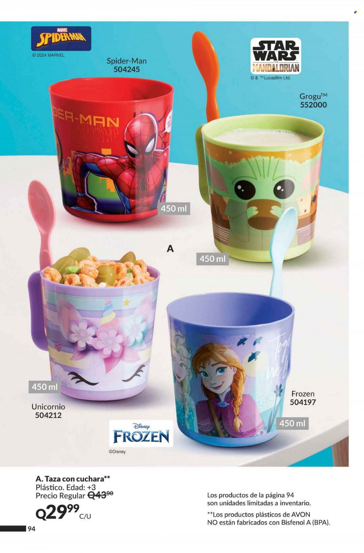 Catálogo Avon. Página 94