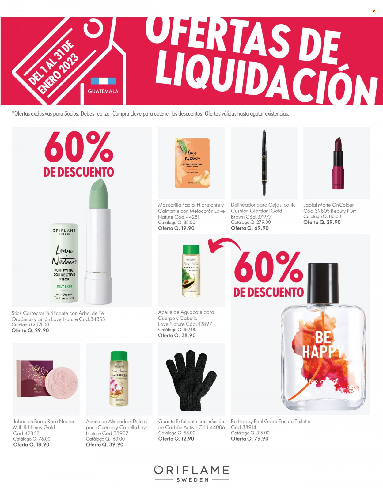 Catálogo Oriflame - 1.1.2024 - 31.1.2024. Página 1