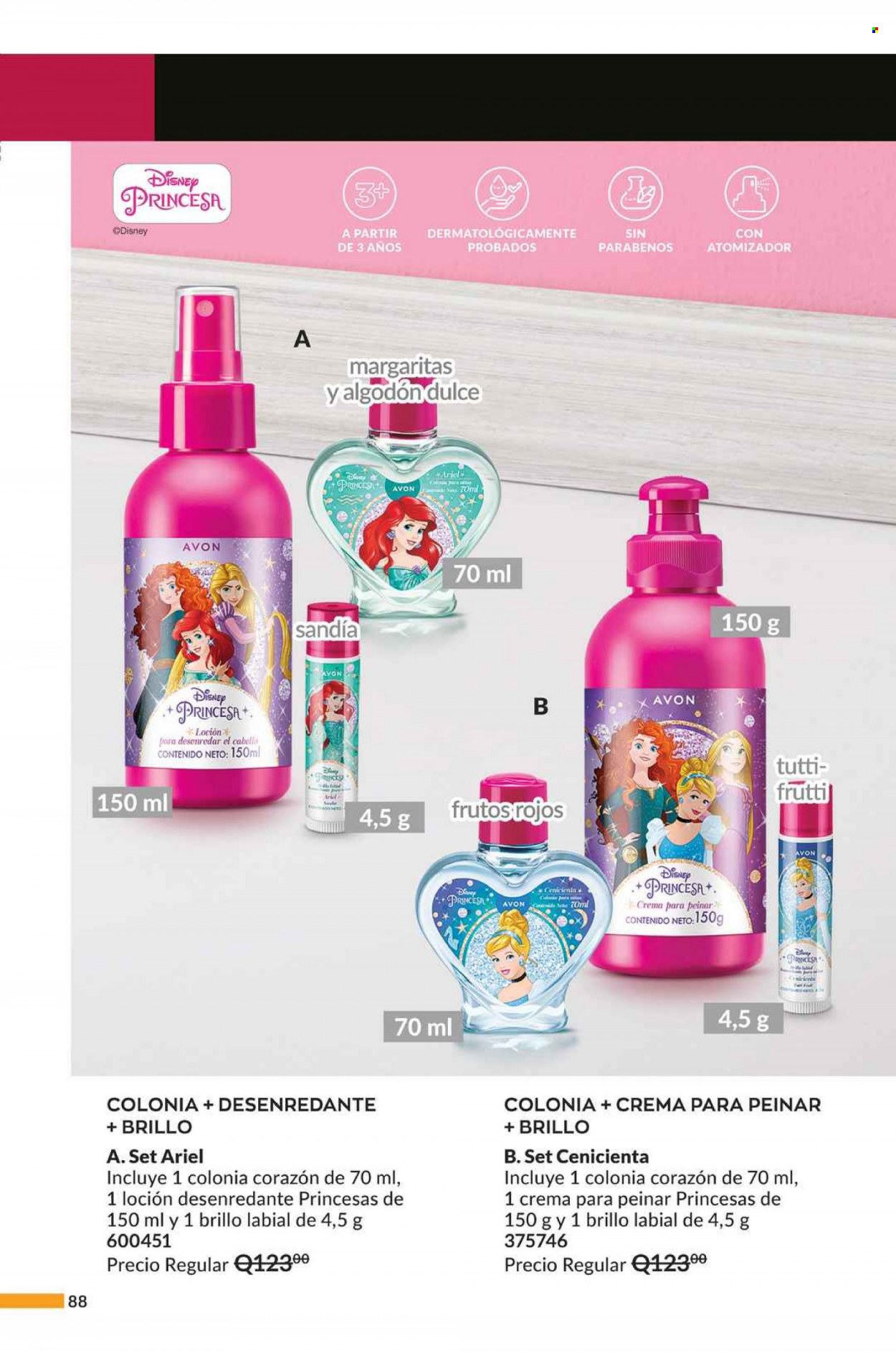 Catálogo Avon. Página 88