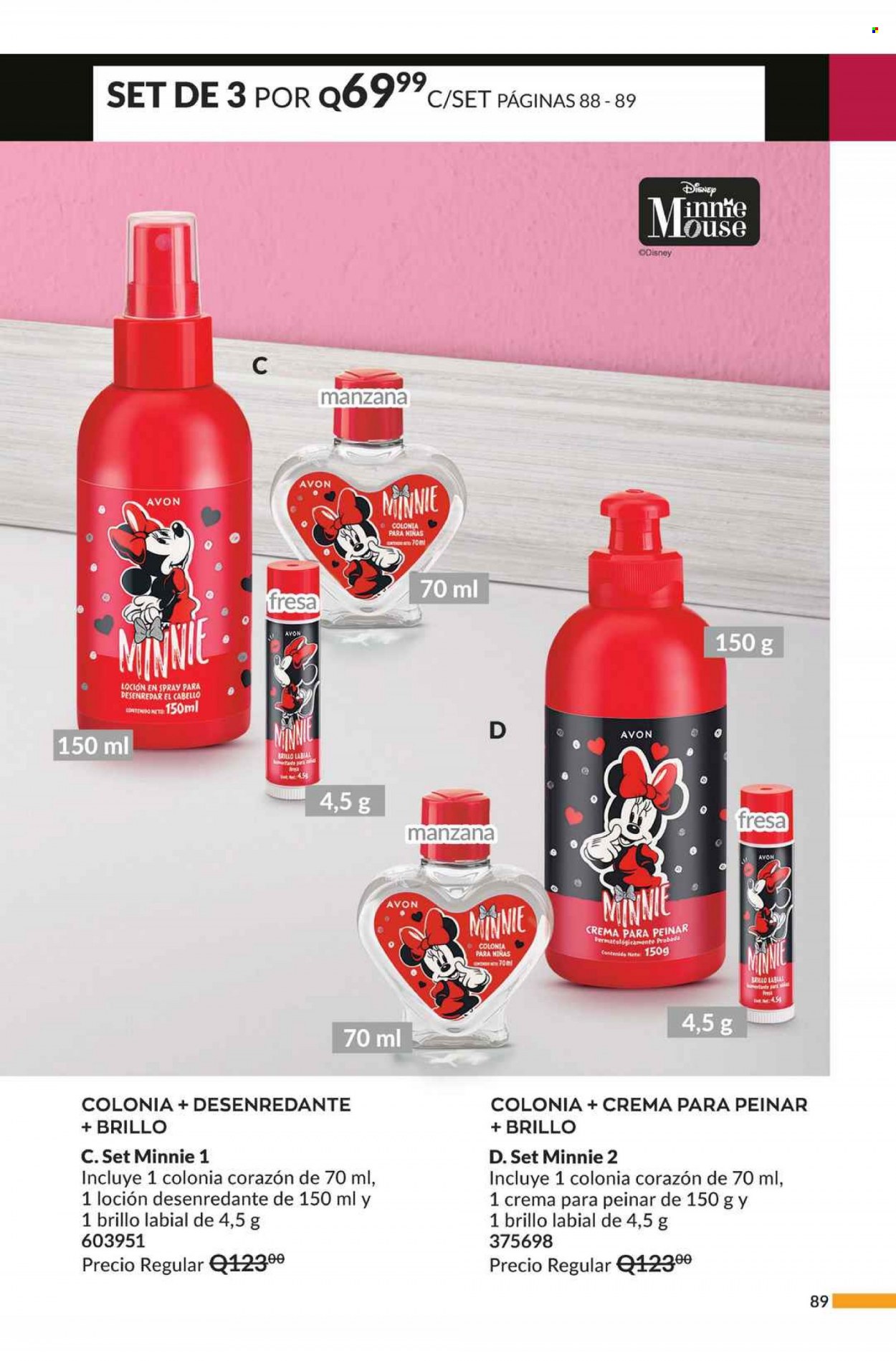 Catálogo Avon. Página 89