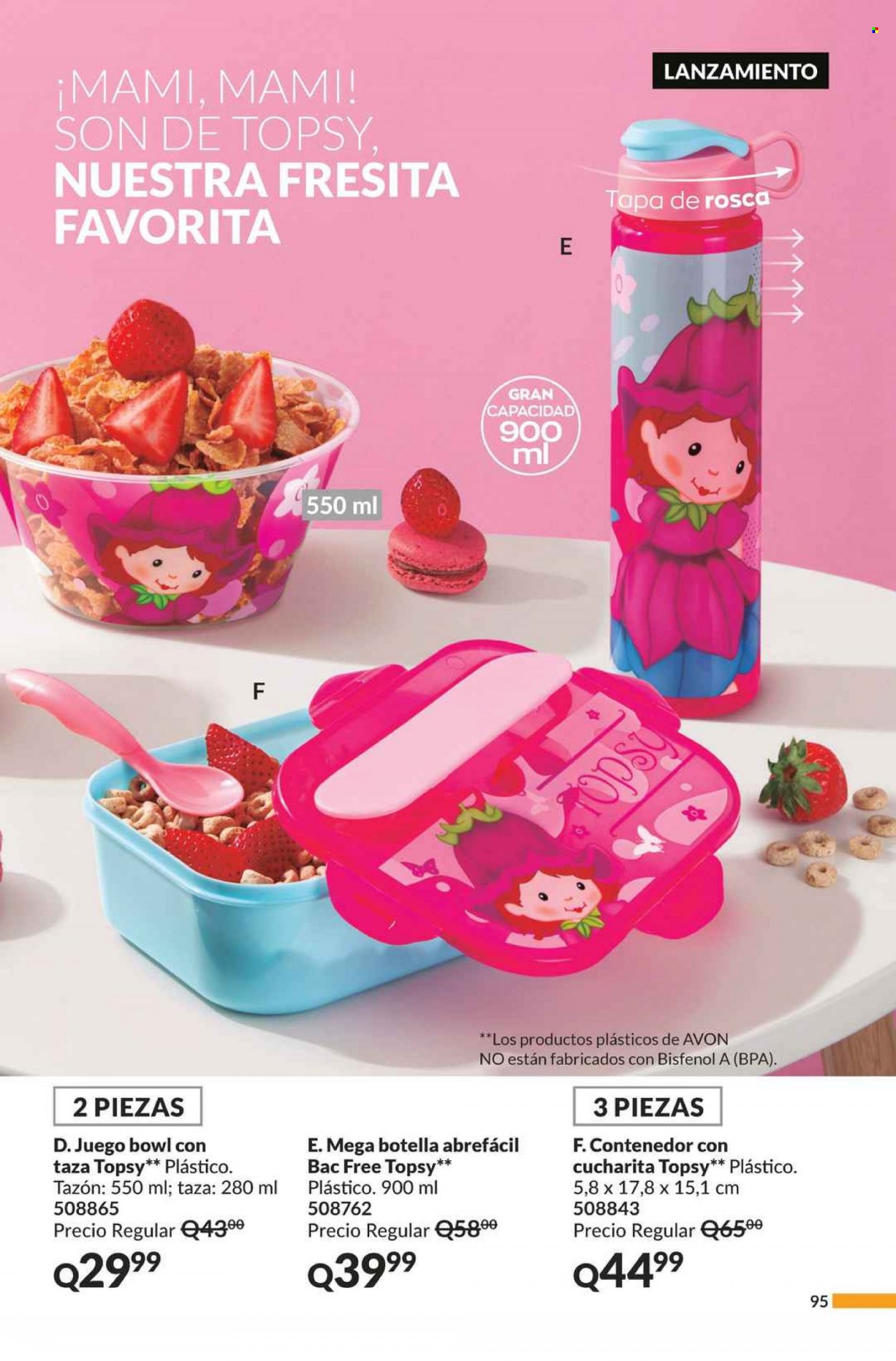 Catálogo Avon. Página 95