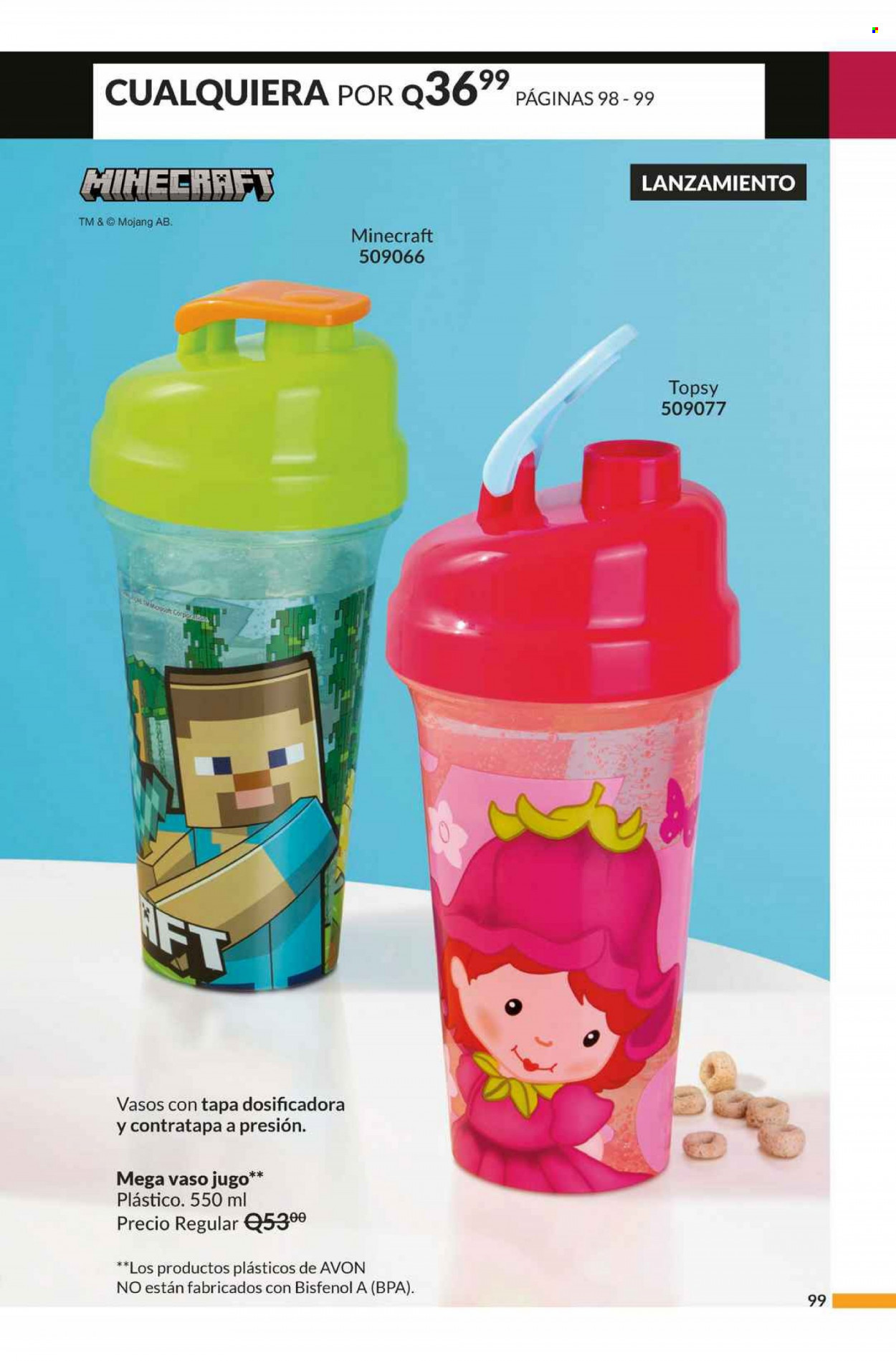 Catálogo Avon. Página 99