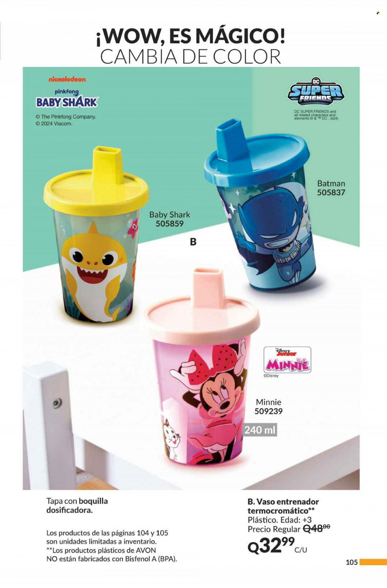 Catálogo Avon. Página 105