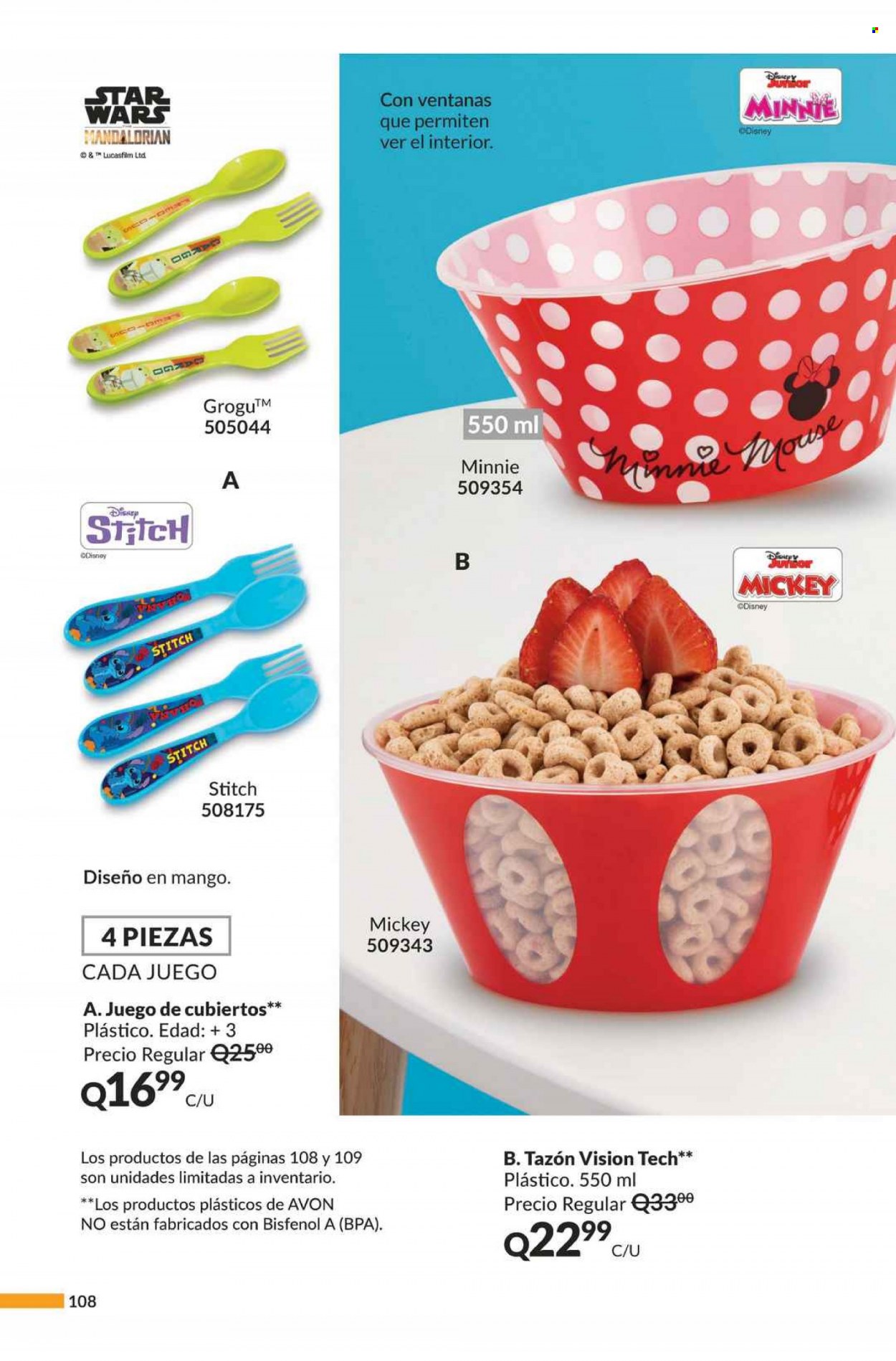 Catálogo Avon. Página 108