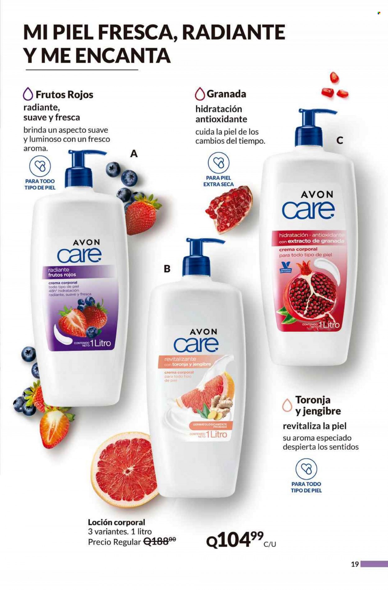 Catálogo Avon. Página 19