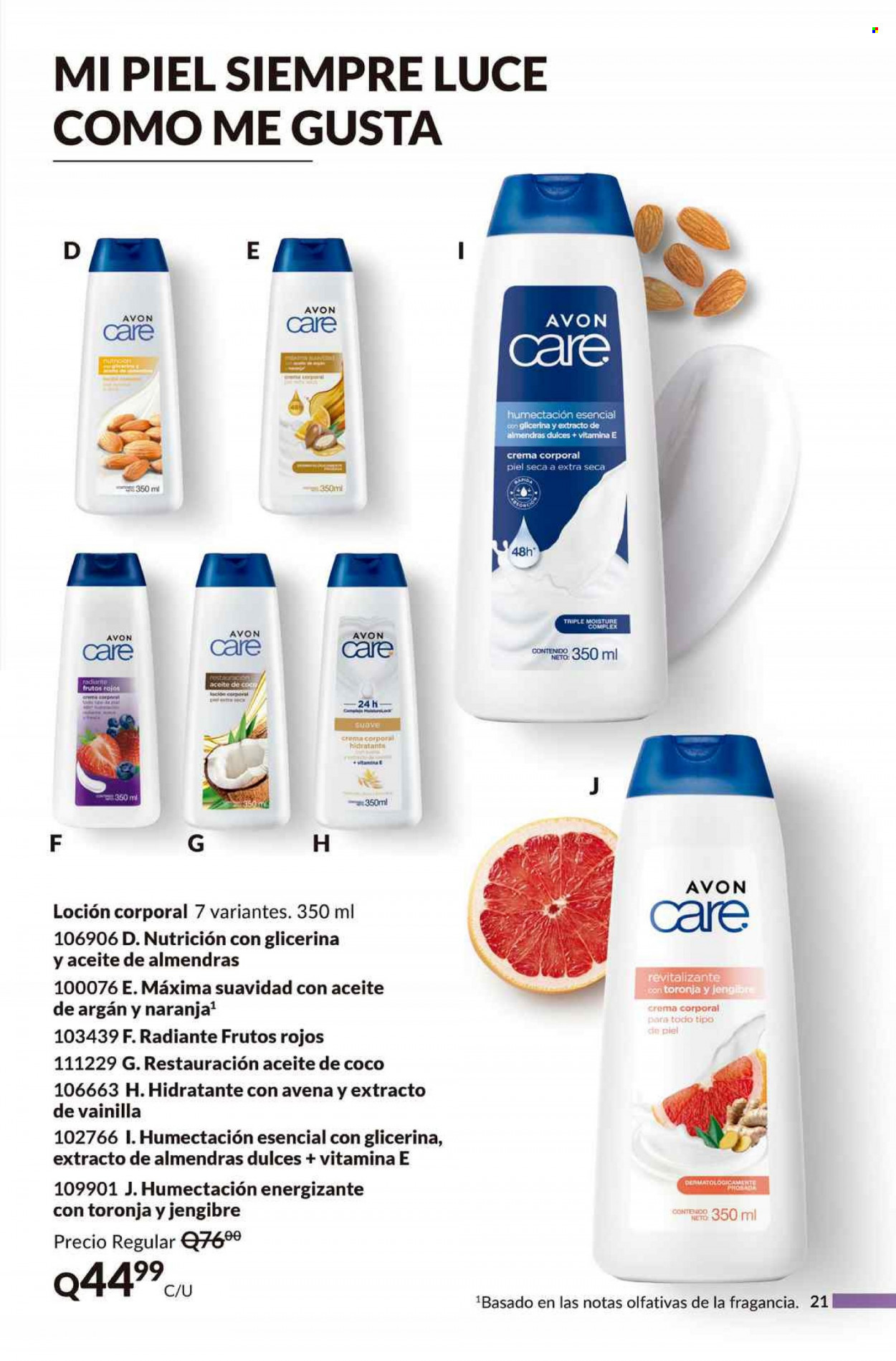Catálogo Avon. Página 21