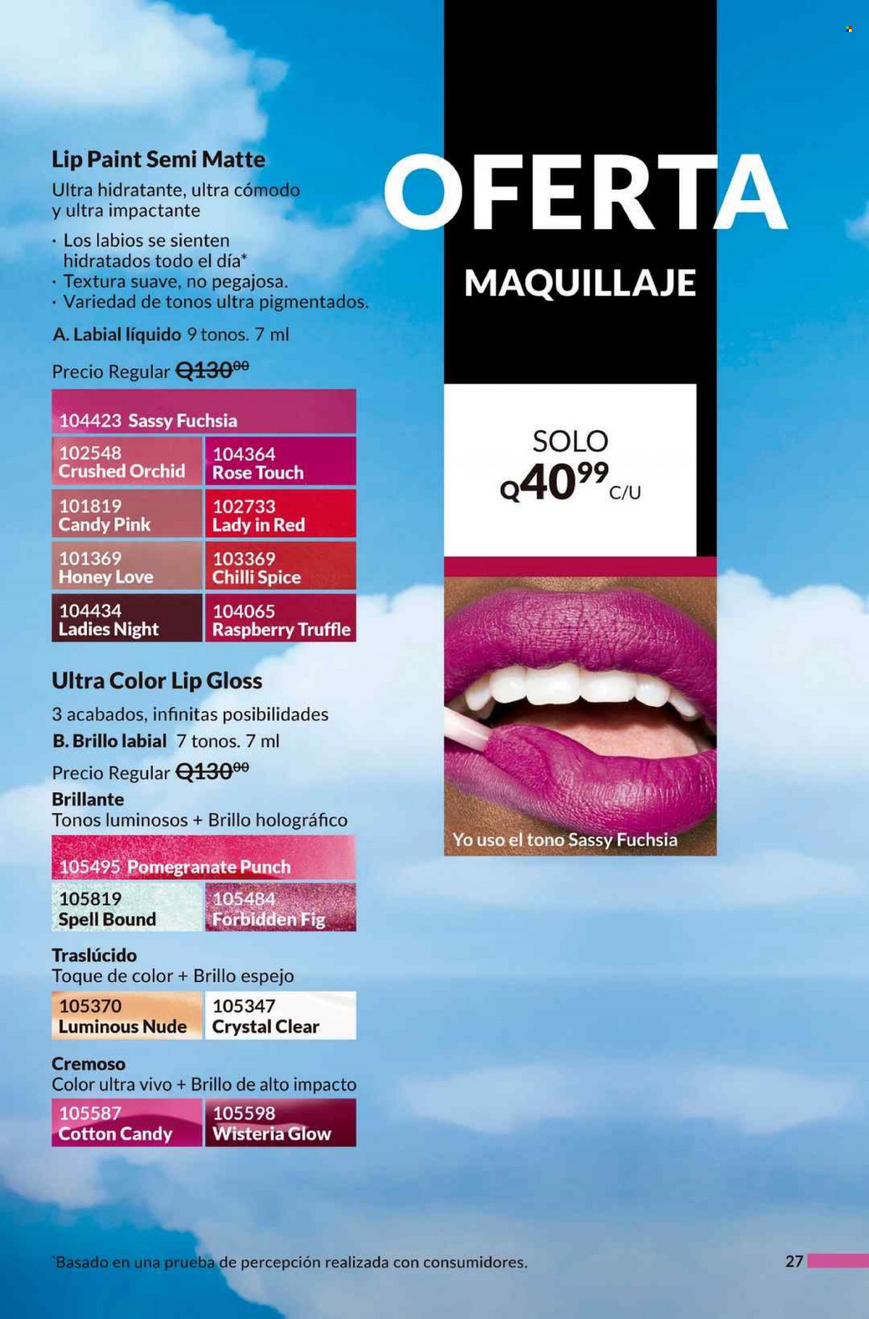 Catálogo Avon. Página 27