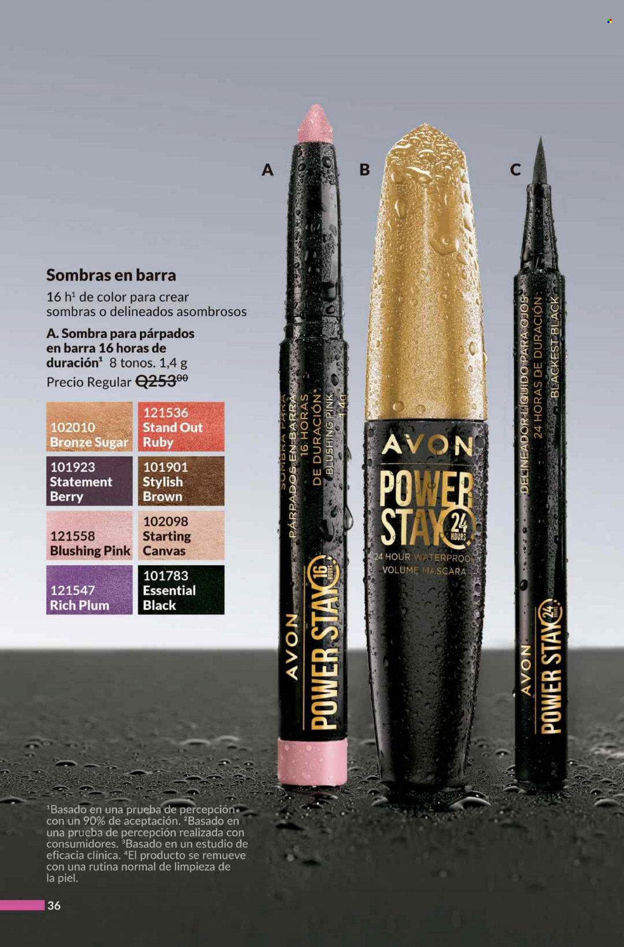 Catálogo Avon. Página 36