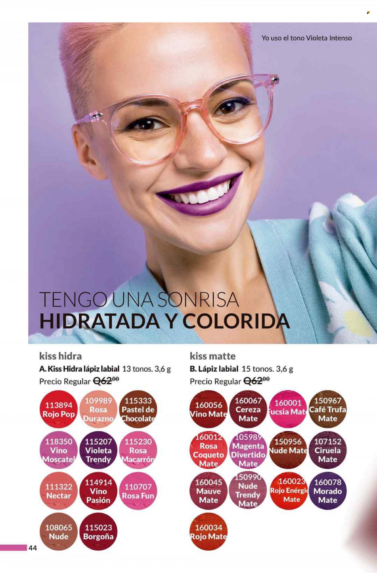Catálogo Avon. Página 44