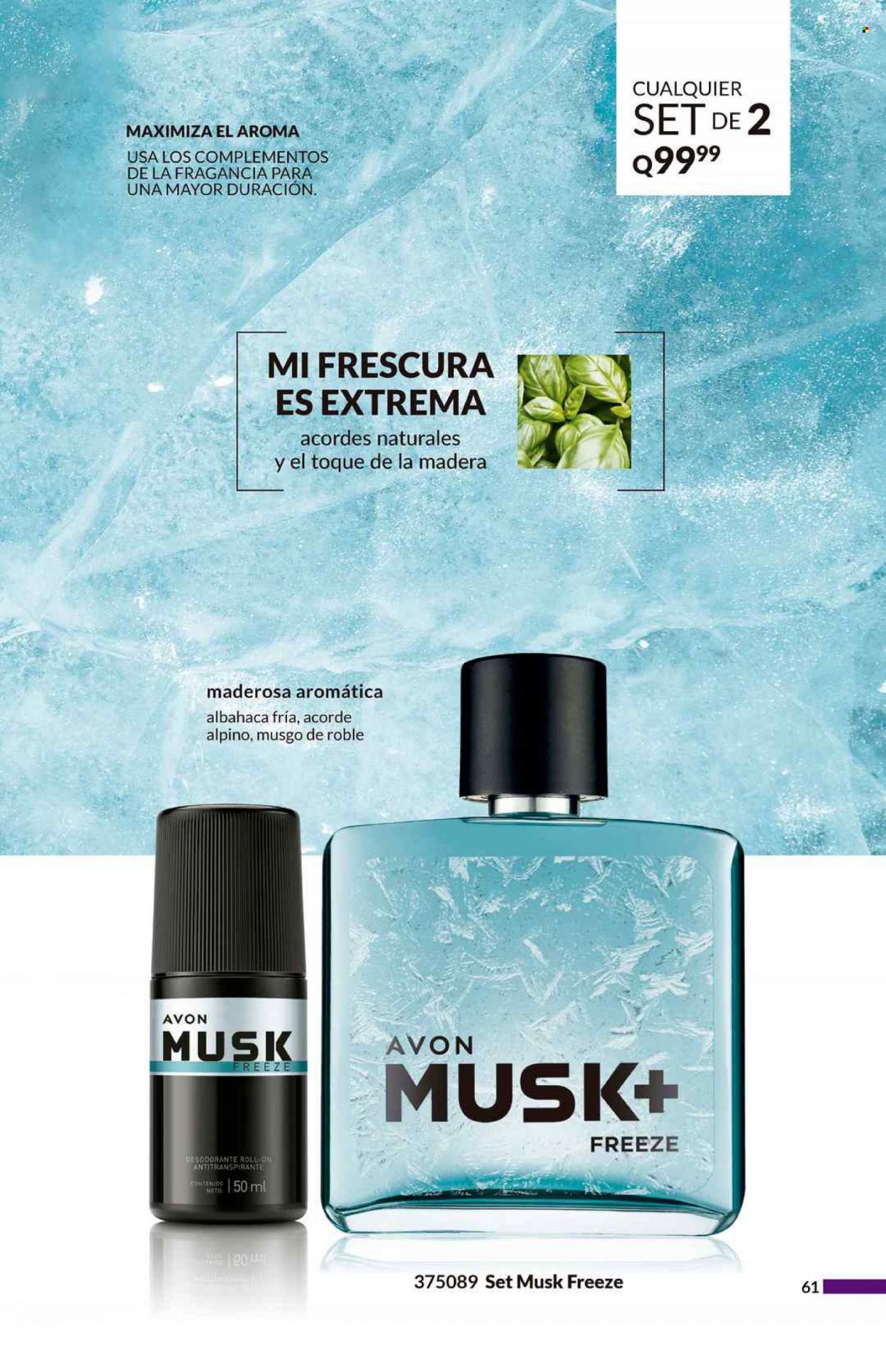 Catálogo Avon. Página 61