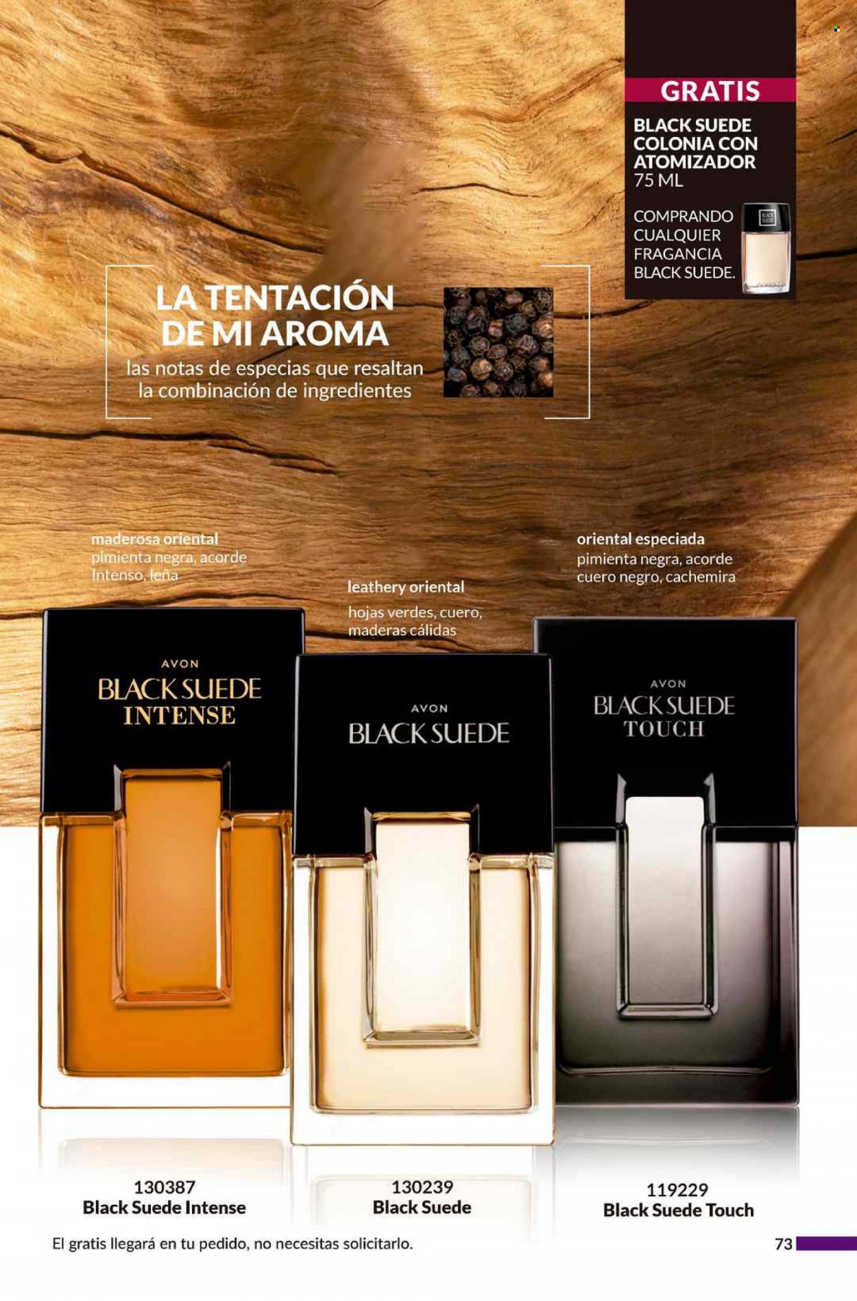 Catálogo Avon. Página 73