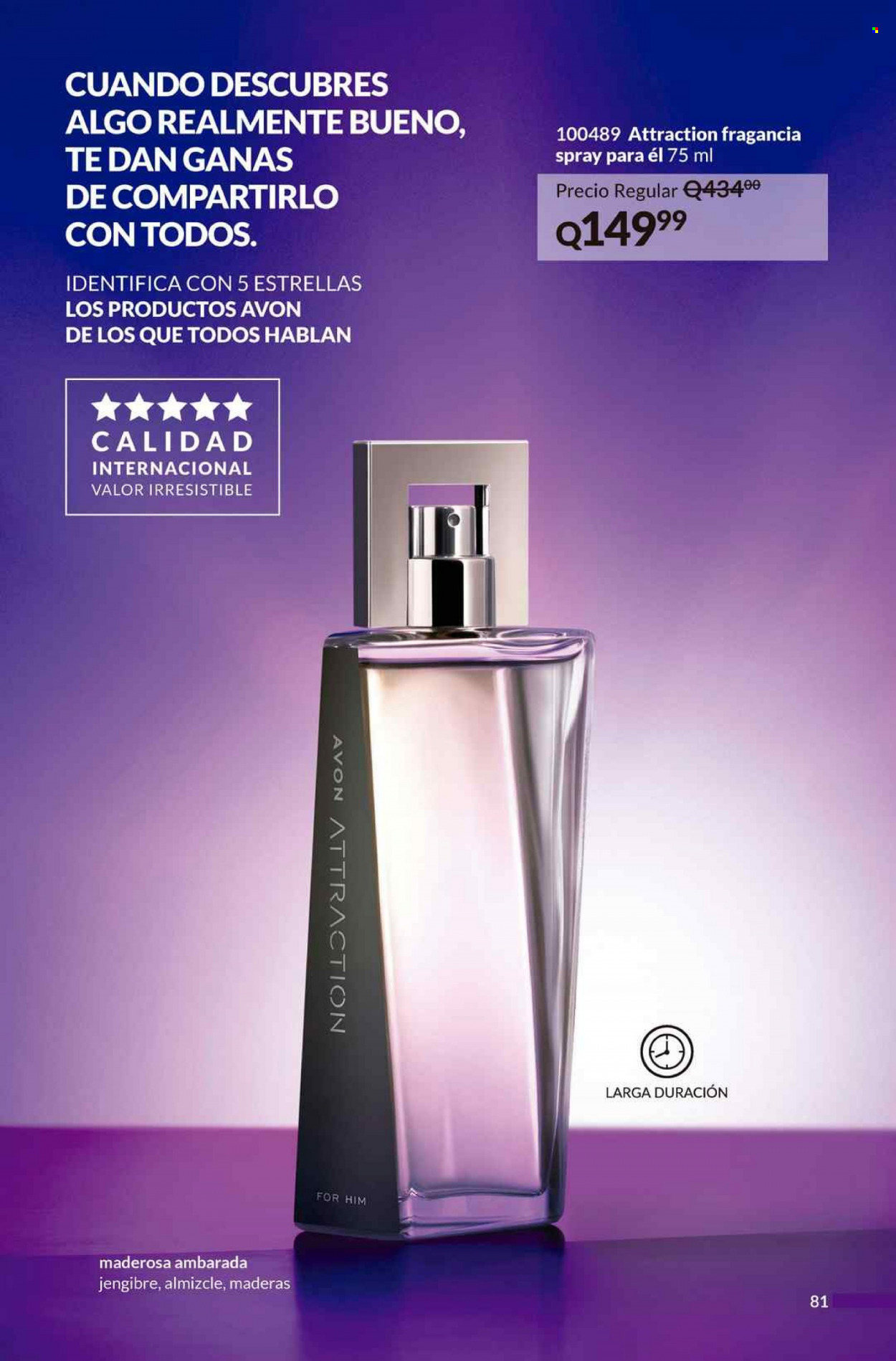 Catálogo Avon. Página 81