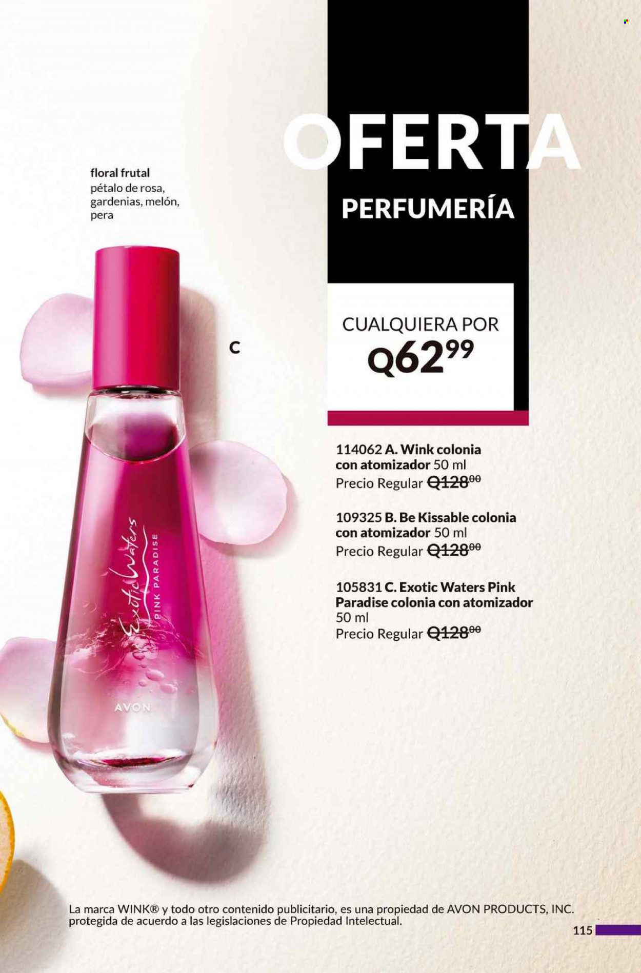 Catálogo Avon. Página 115