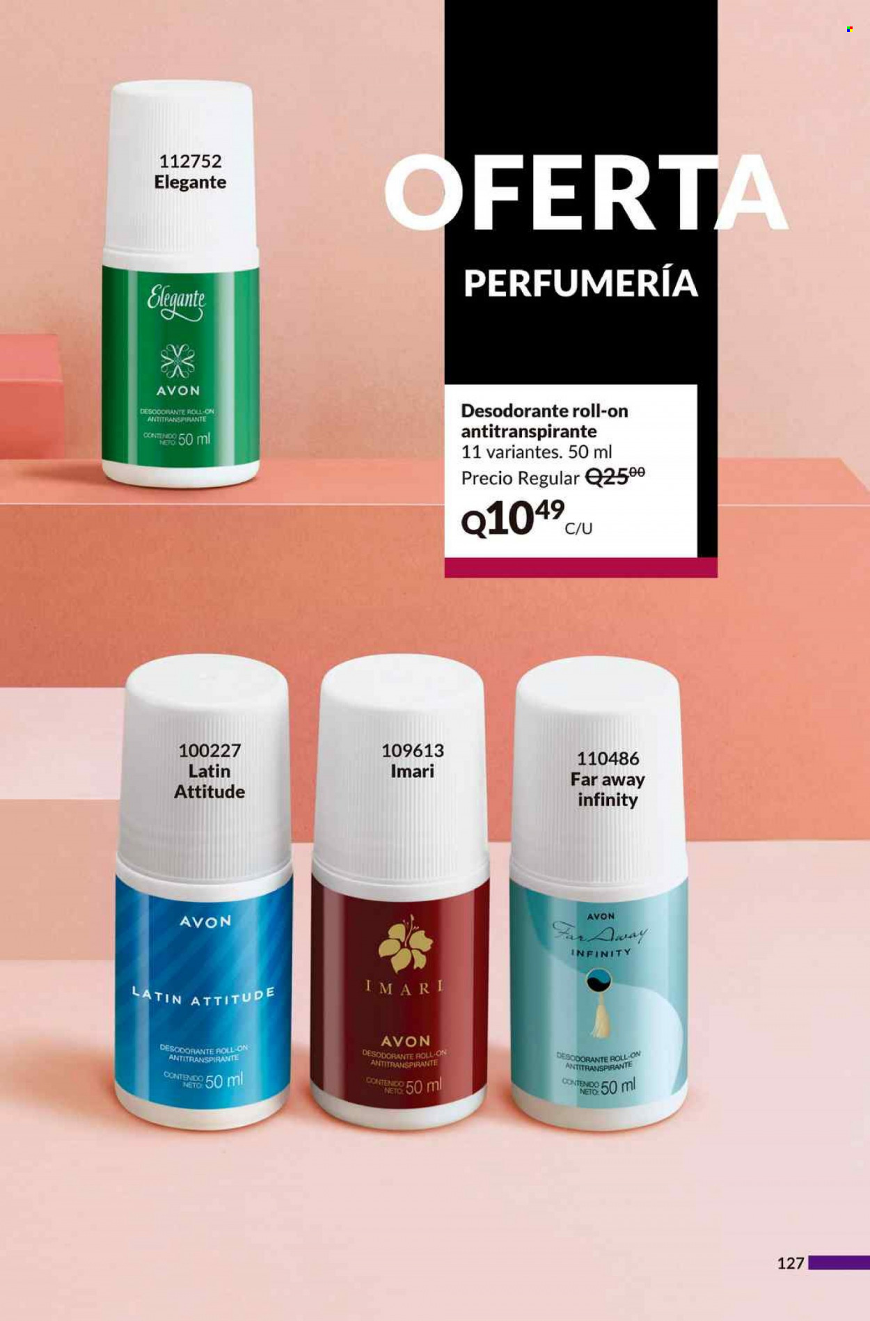 Catálogo Avon. Página 127