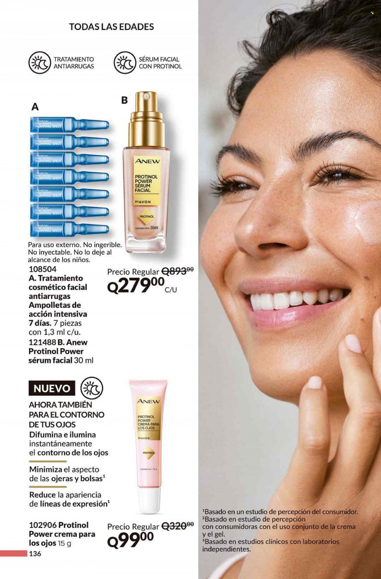 Catálogo Avon. Página 136