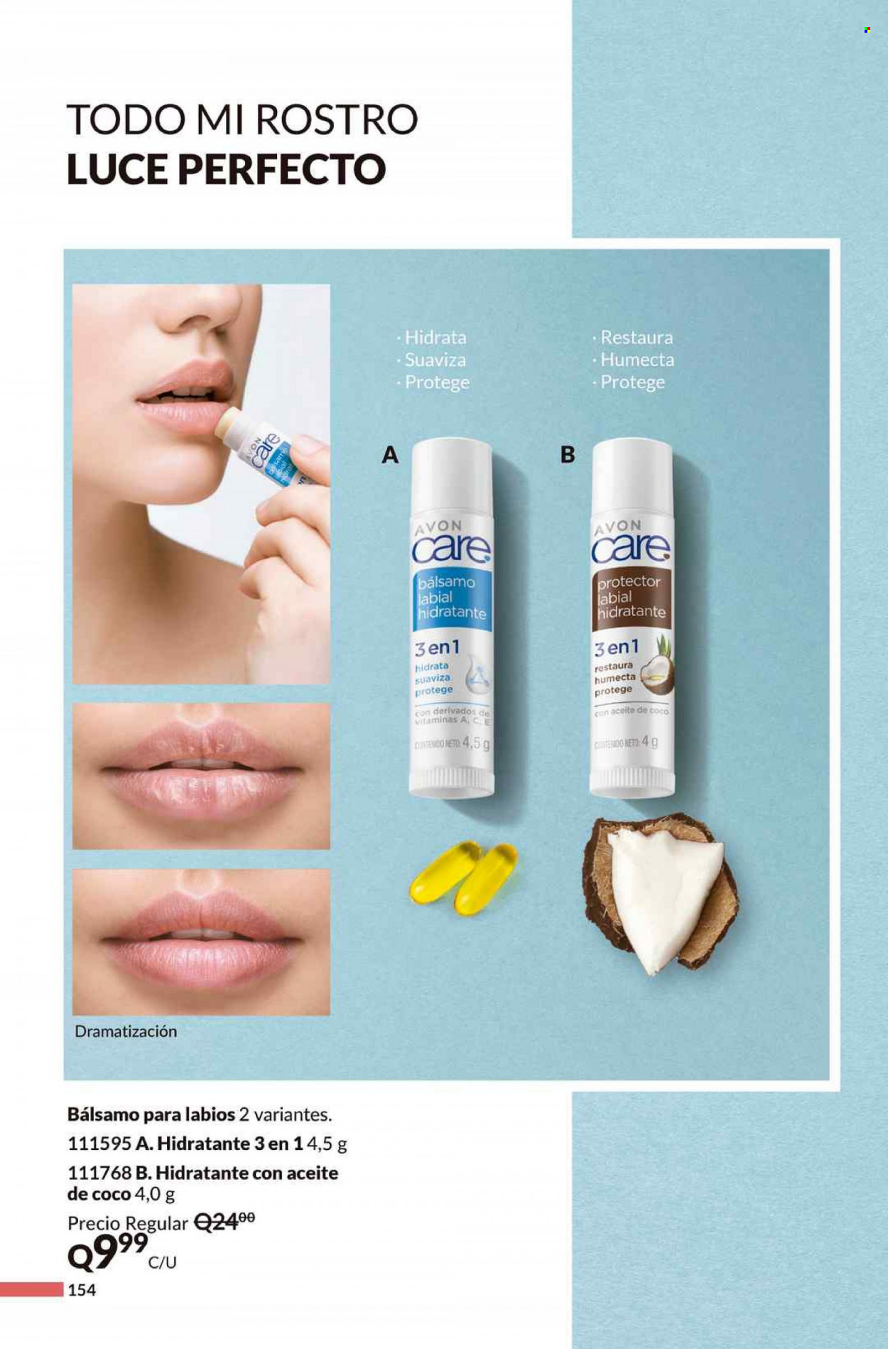 Catálogo Avon. Página 154