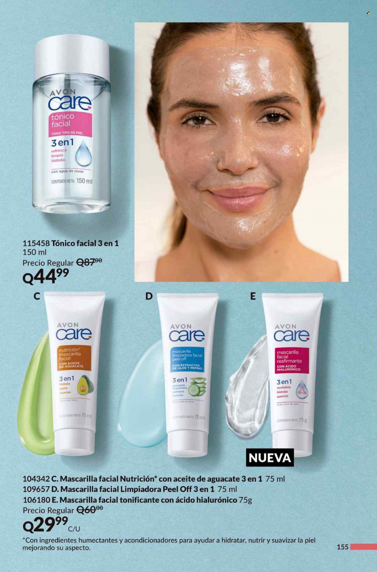 Catálogo Avon. Página 155