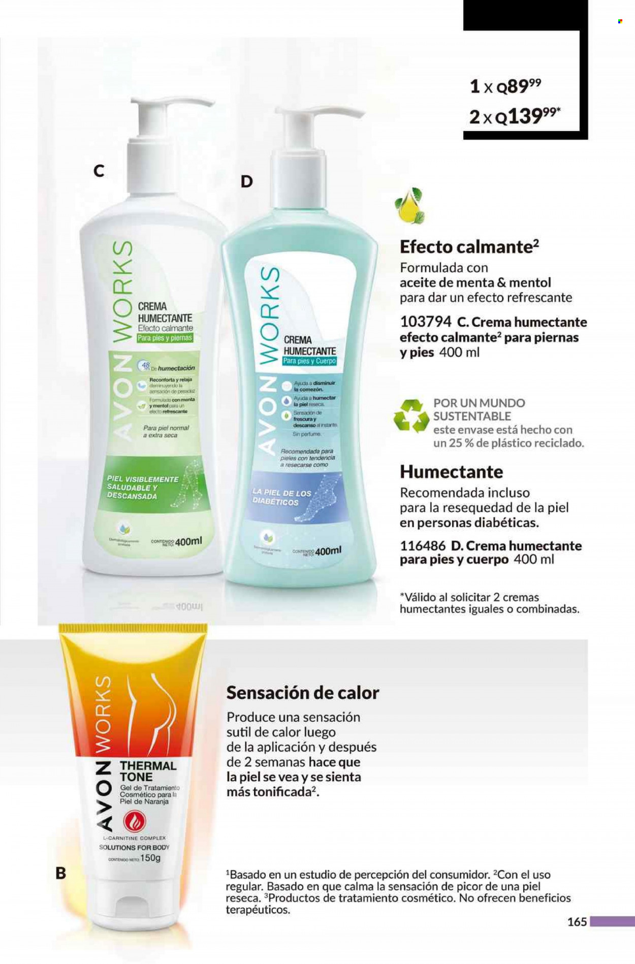 Catálogo Avon. Página 165