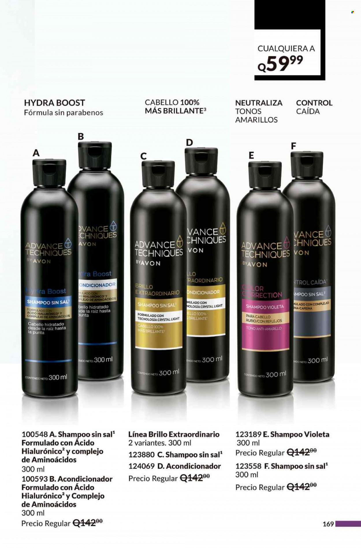 Catálogo Avon. Página 169