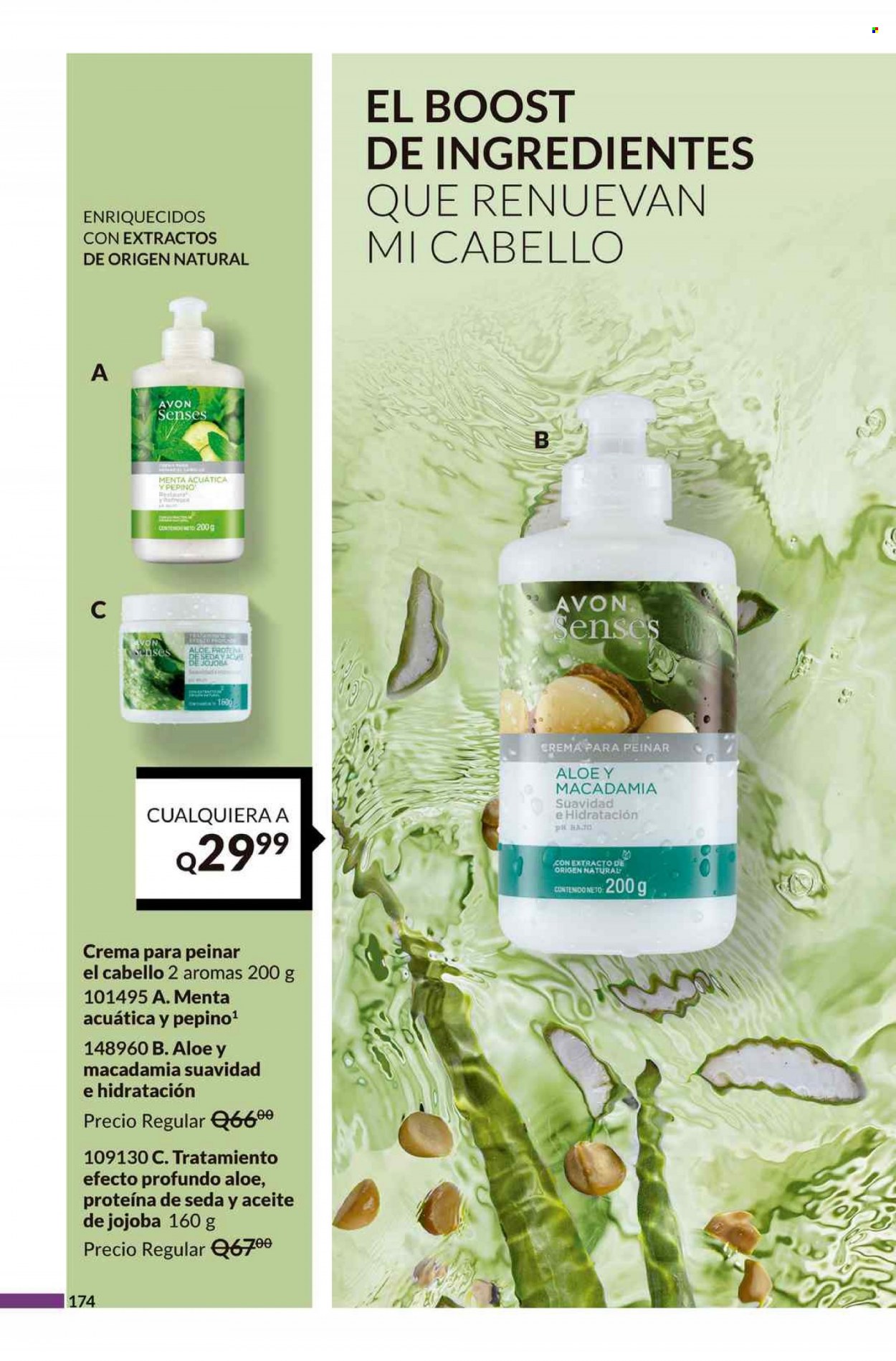 Catálogo Avon. Página 174