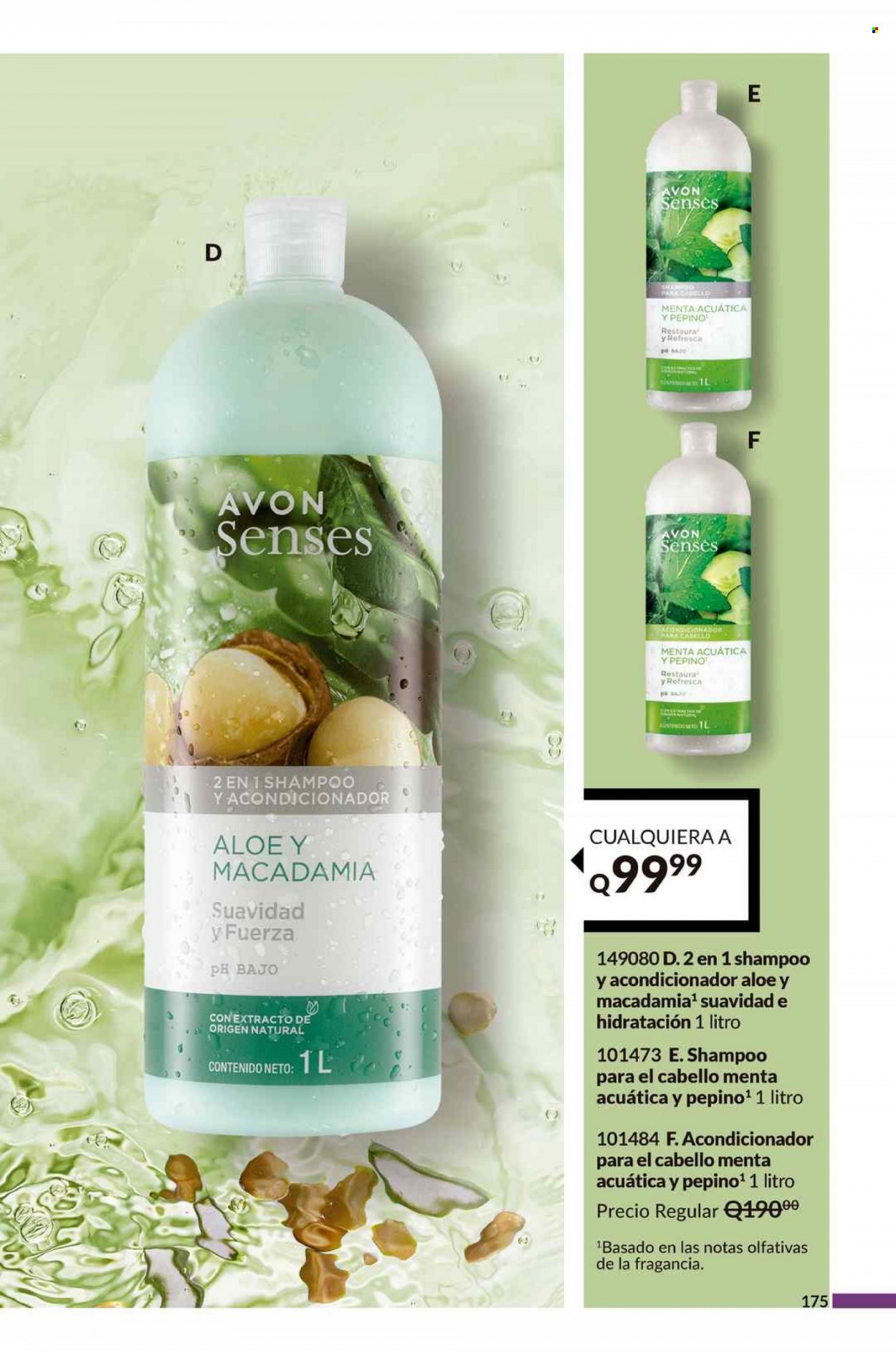 Catálogo Avon. Página 175