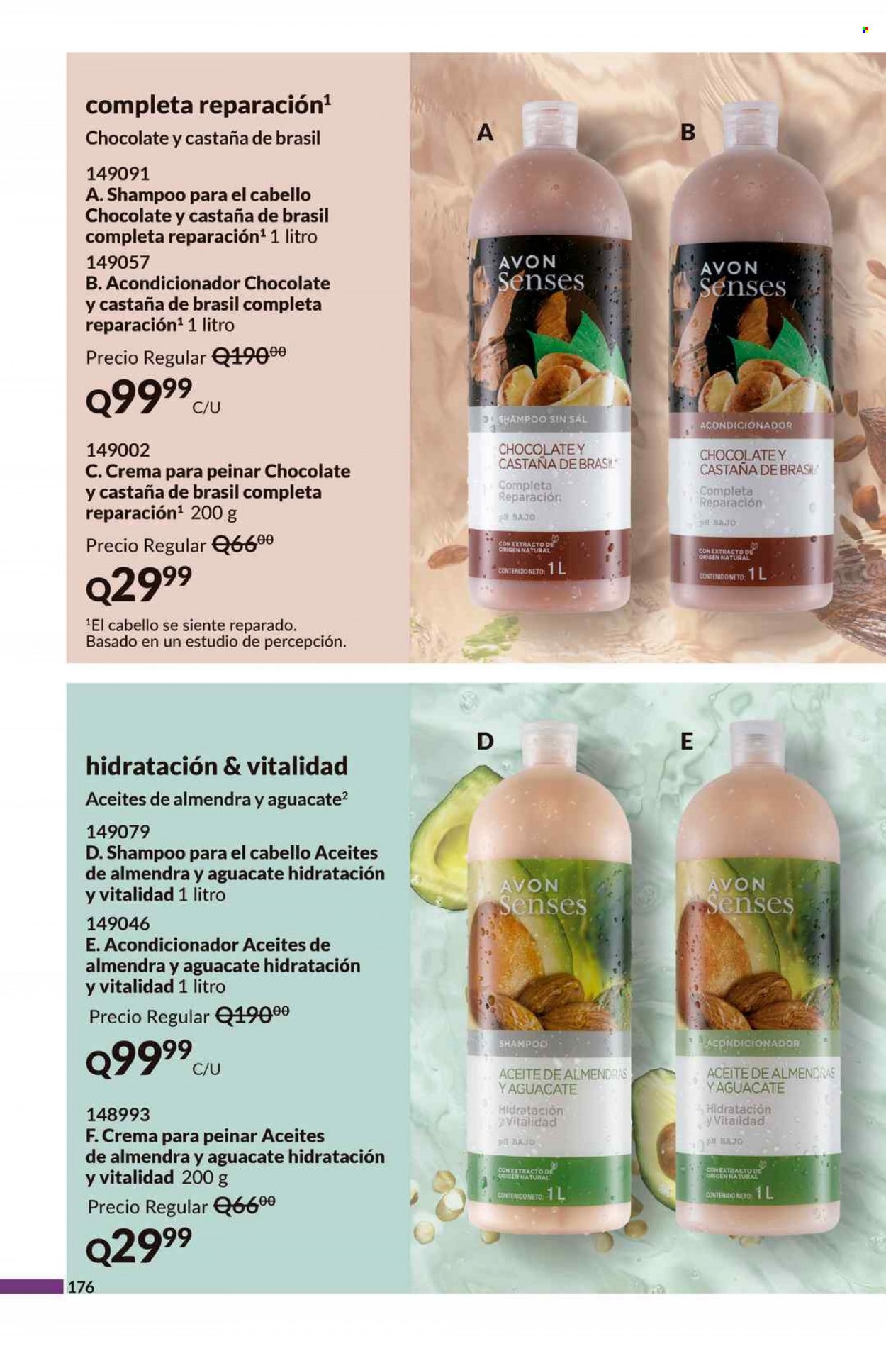 Catálogo Avon. Página 176