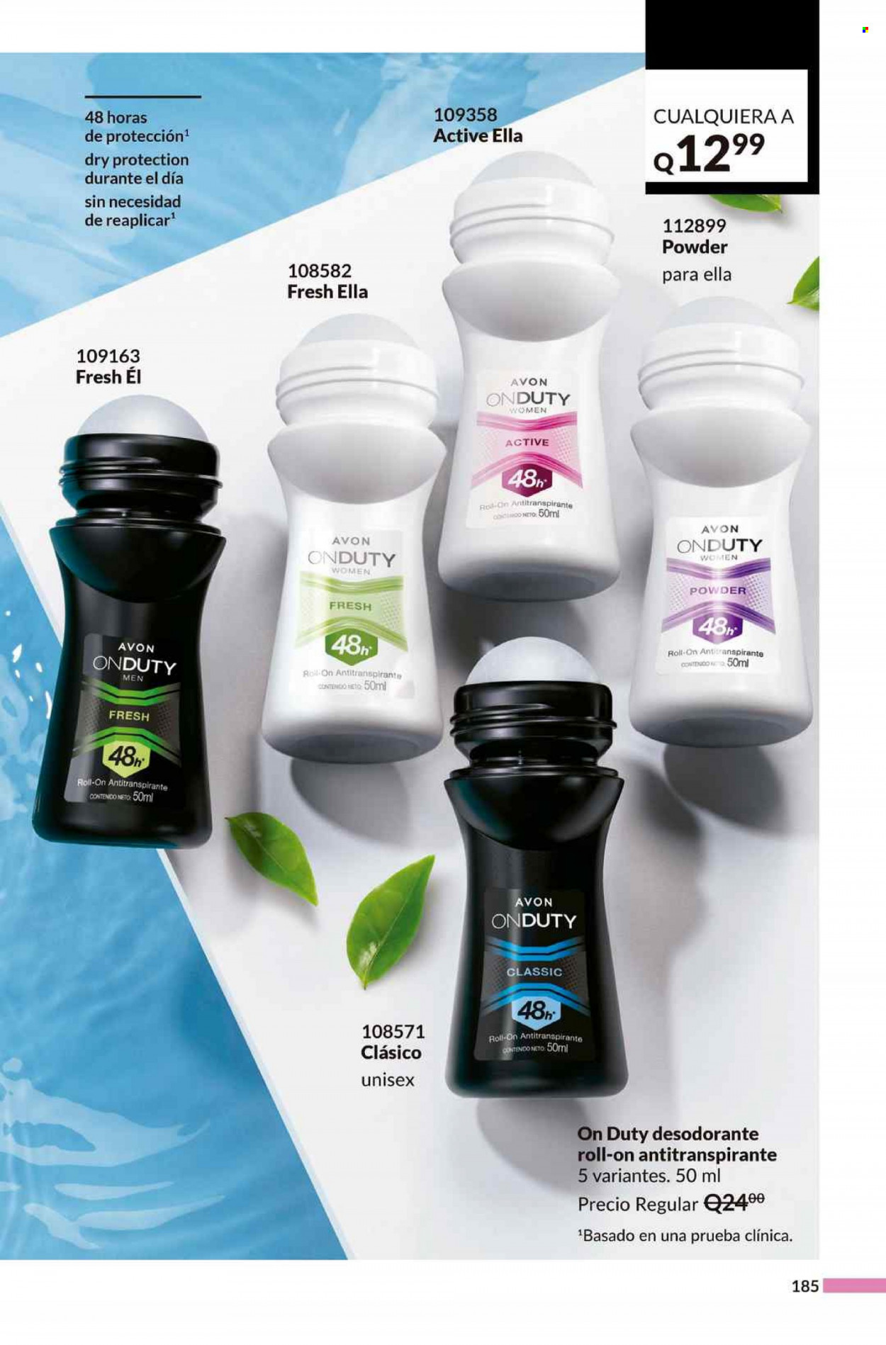 Catálogo Avon. Página 185