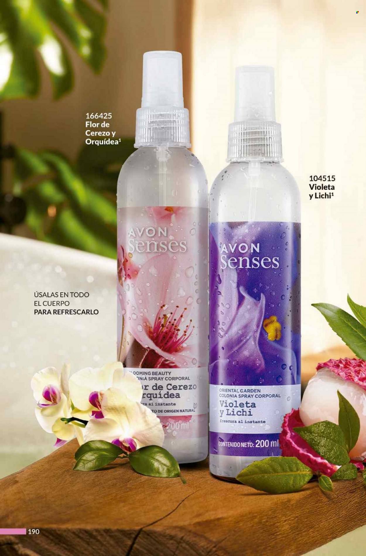 Catálogo Avon. Página 190