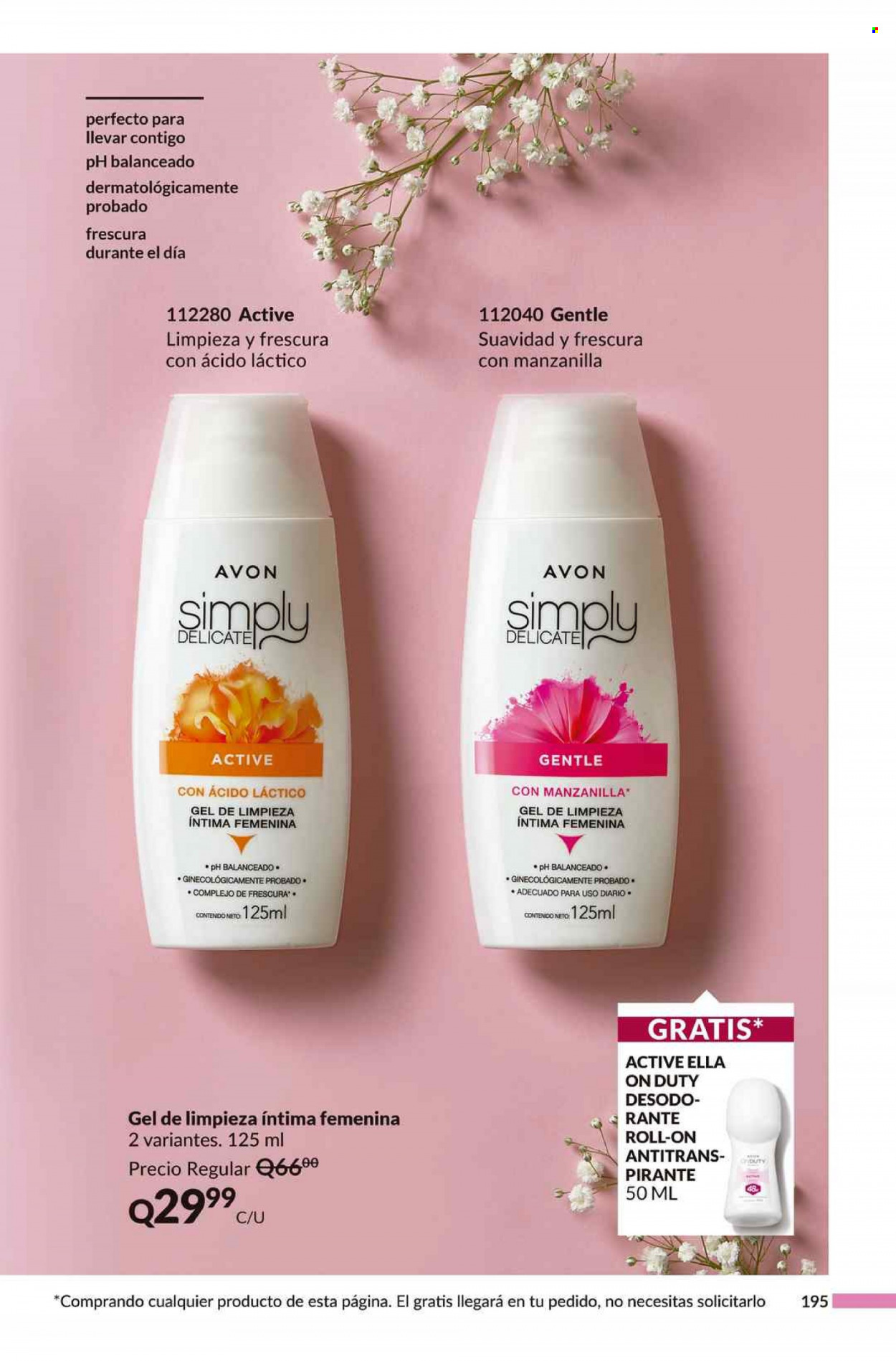 Catálogo Avon. Página 195